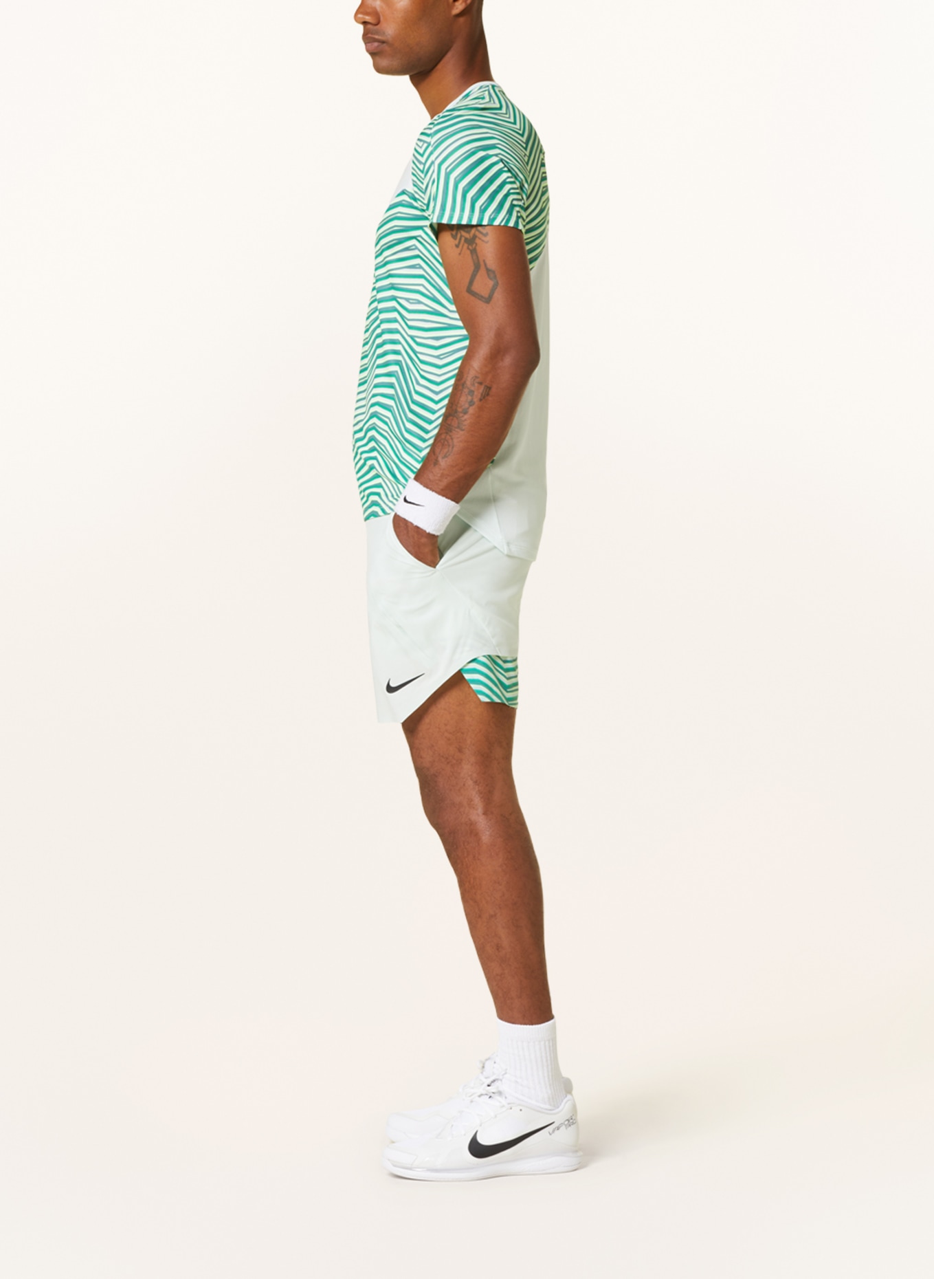 Nike Szorty tenisowe COURT DRI-FIT, Kolor: MIĘTOWY (Obrazek 4)