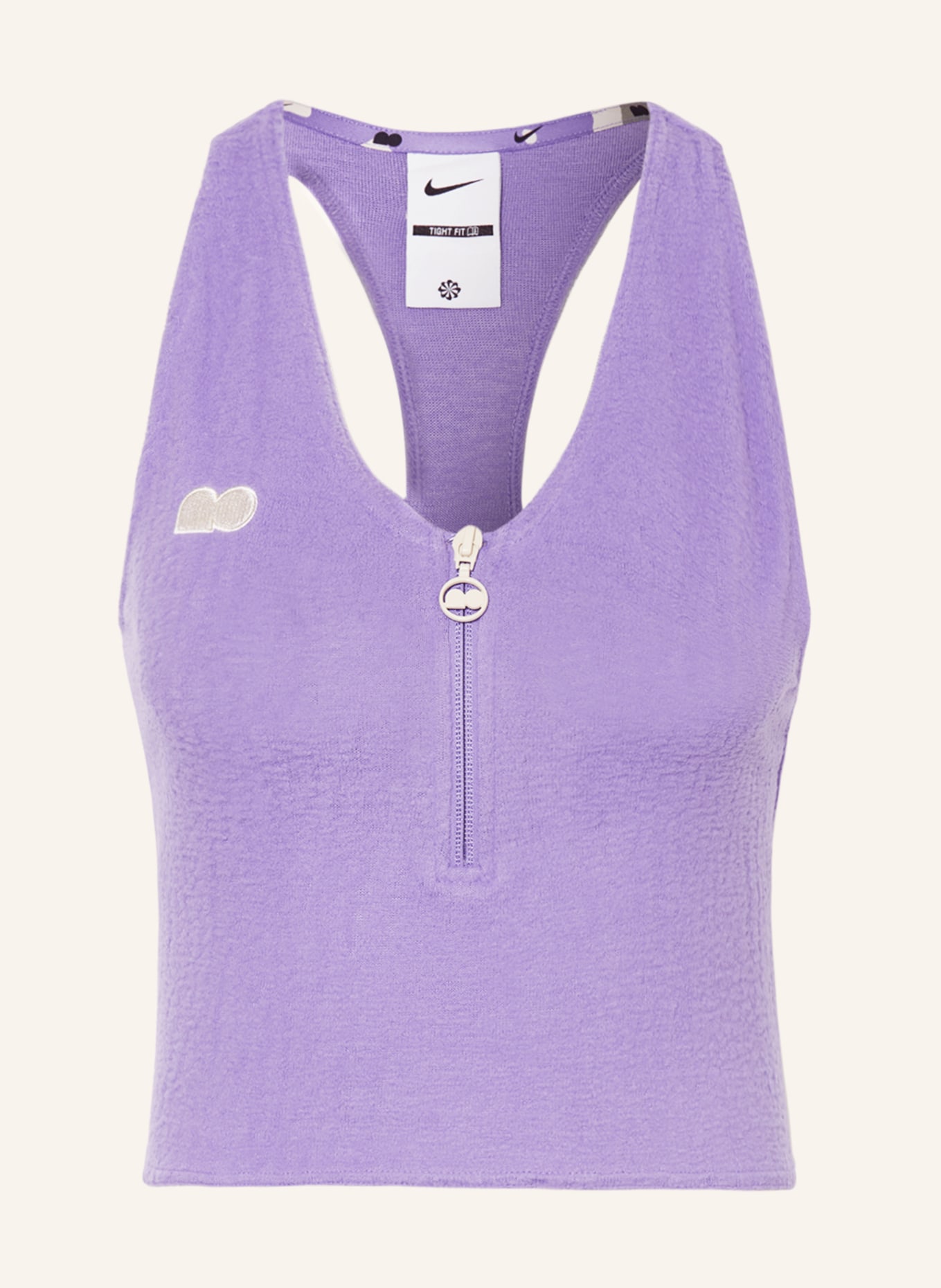 Nike Cropped top, Color: PURPLE (Image 1)