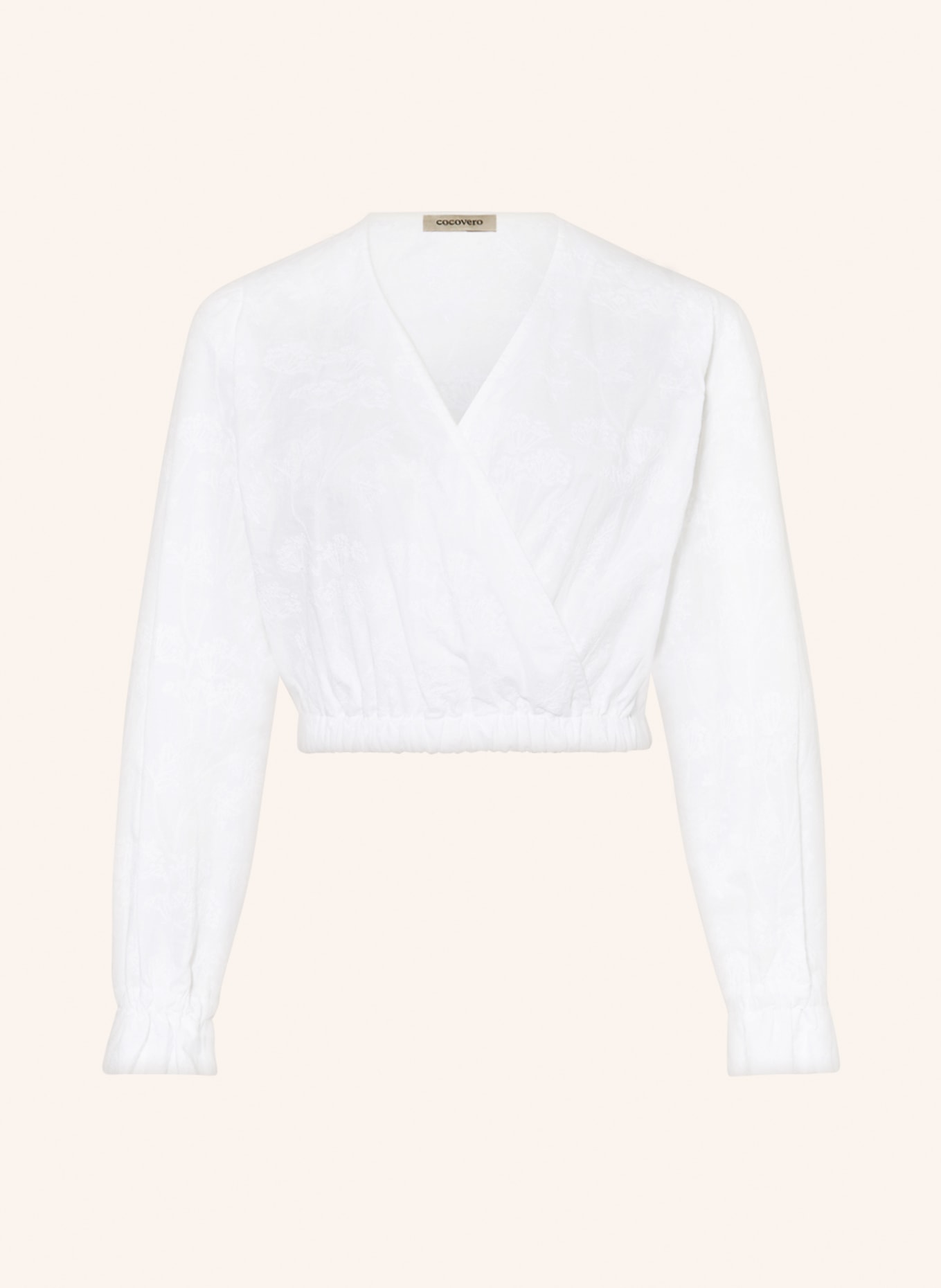 CocoVero Dirndl blouse, Color: WHITE (Image 1)
