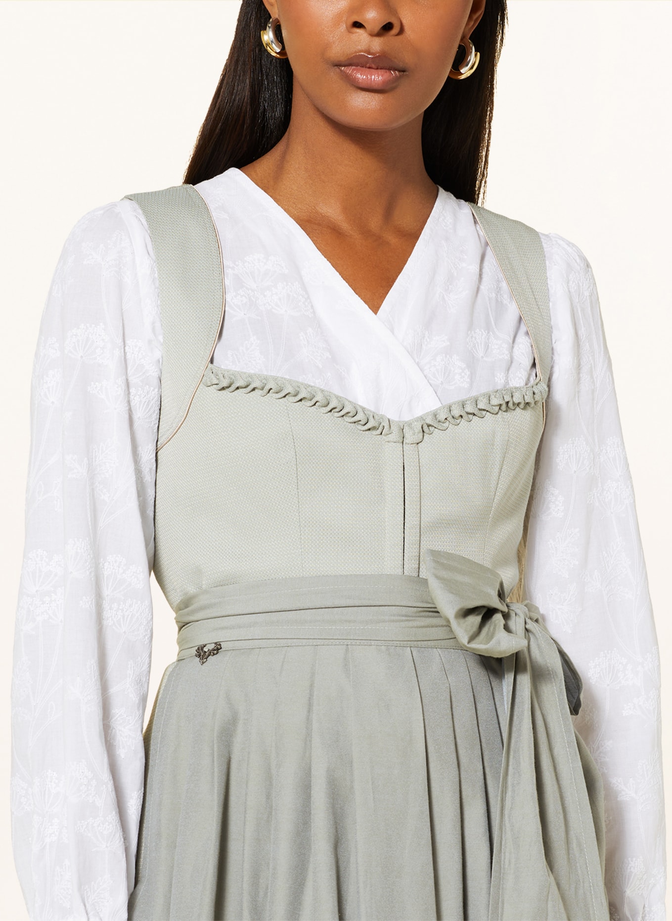 CocoVero Dirndl blouse, Color: WHITE (Image 3)