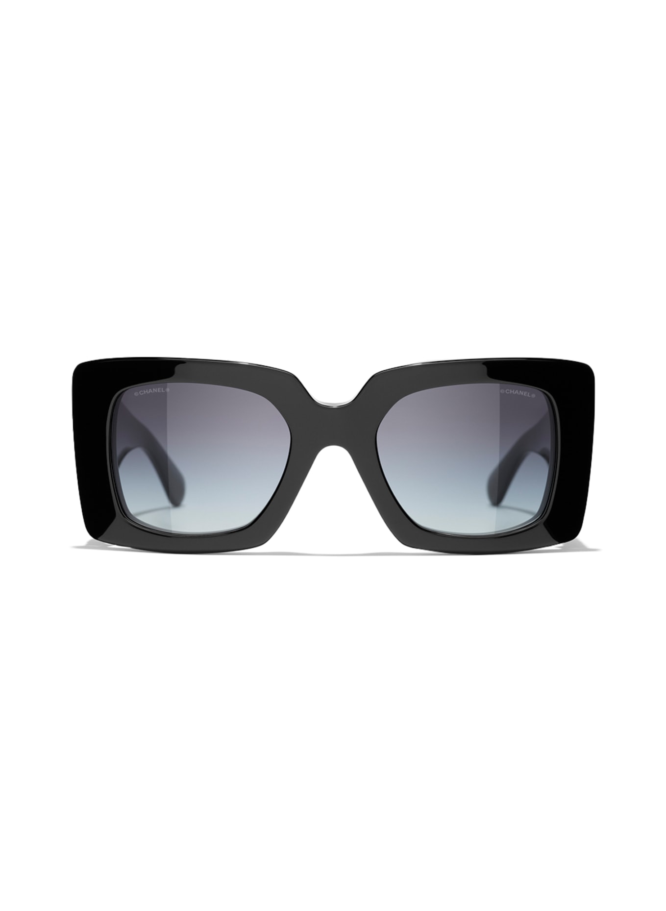 CHANEL Hranaté sluneční brýle, Barva: C622S6 - ČERNÁ/ ŠEDÝ PŘECHOD (Obrázek 2)