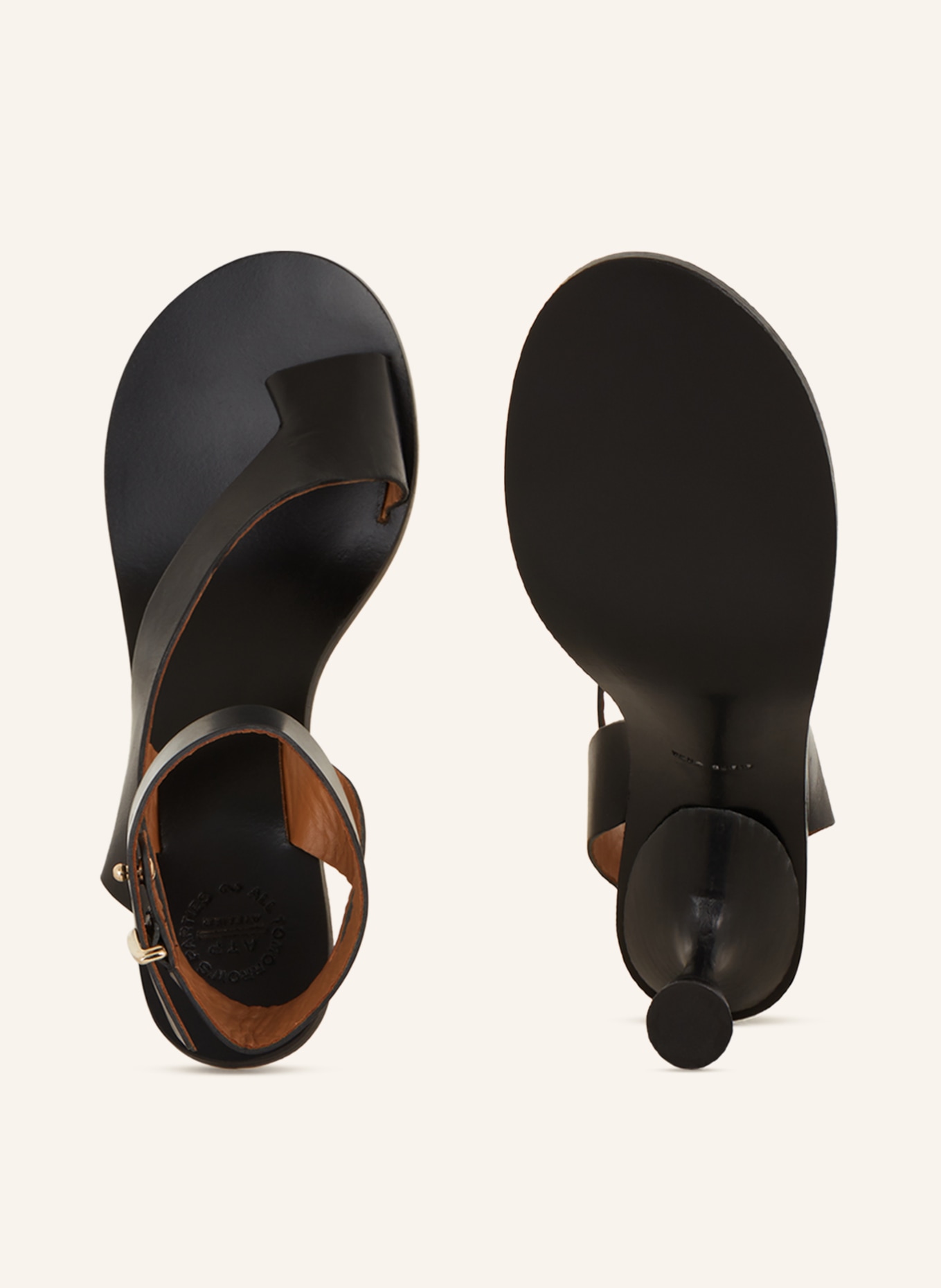 ATP ATELIER Sandals TRENTINARA, Color: BLACK (Image 5)