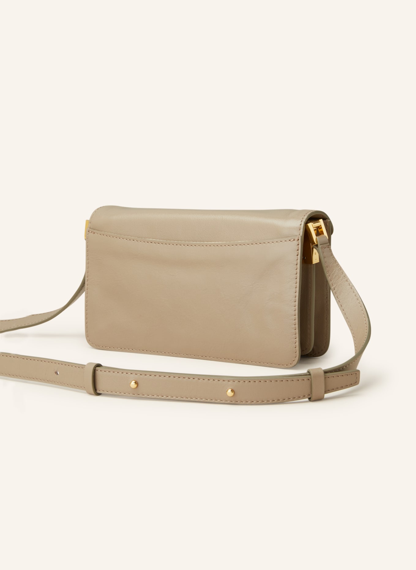 MARNI Crossbody bag TRUNK SOFT, Color: BEIGE (Image 2)