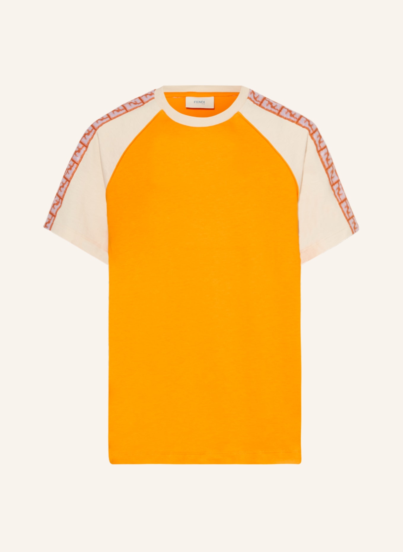 FENDI T-Shirt, Farbe: ORANGE/ HELLGELB (Bild 1)