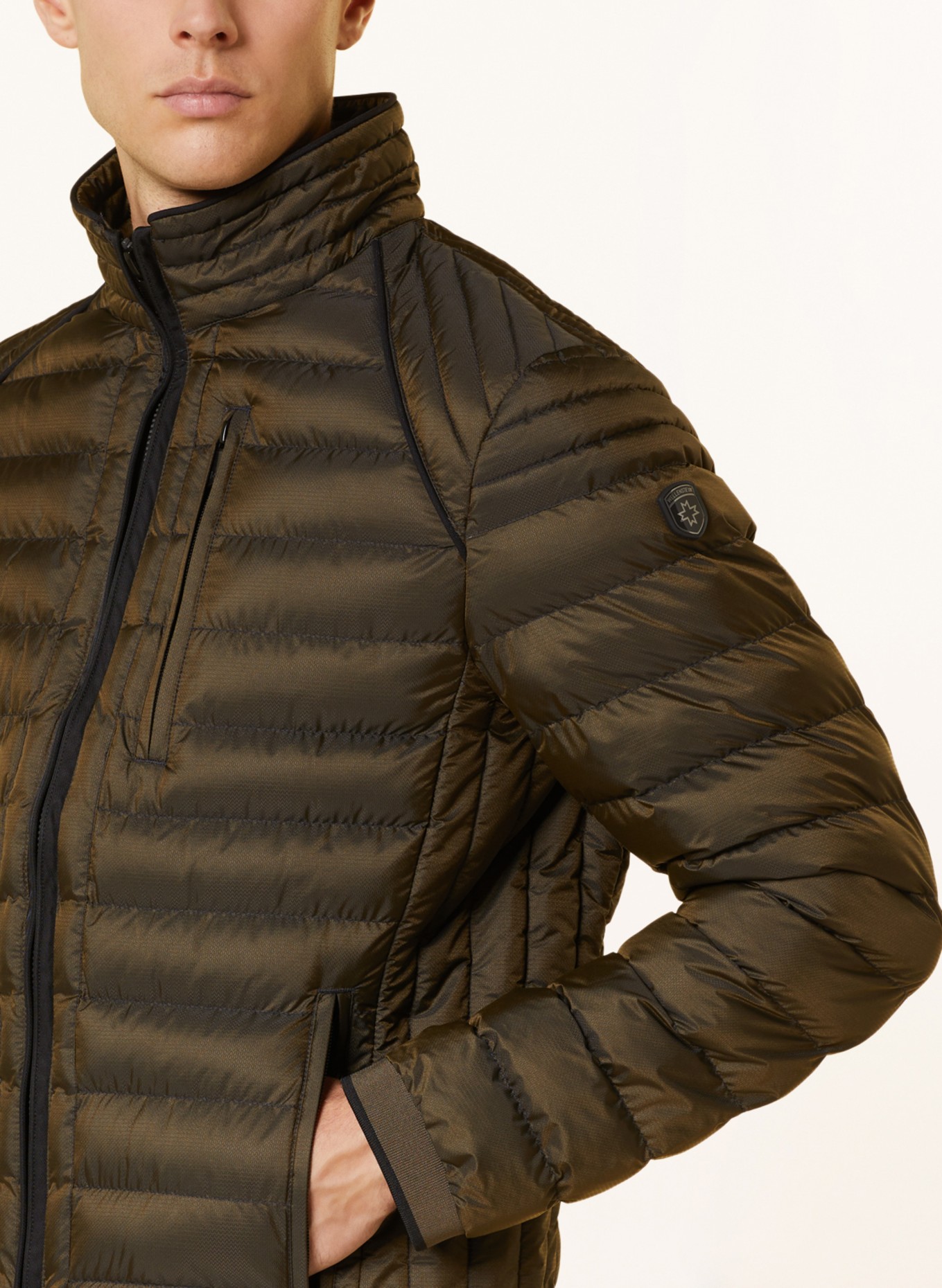 WELLENSTEYN Quilted jacket with SORONA®AURA insulation, Color: KHAKI (Image 4)