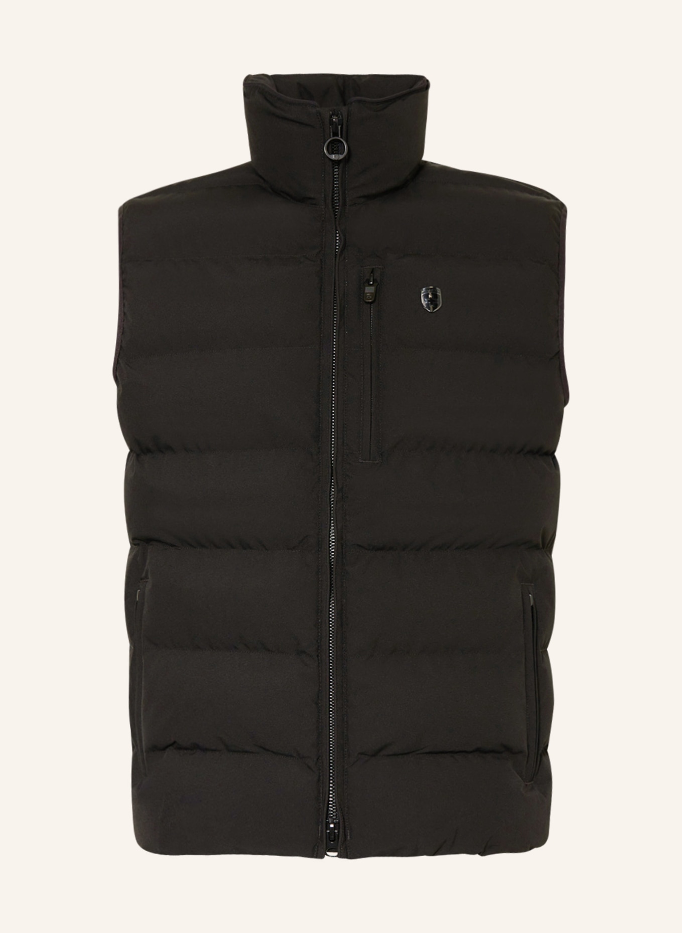 WELLENSTEYN Quilted jacket MOLECULE with SORONA®AURA insulation, Color: BLACK (Image 1)
