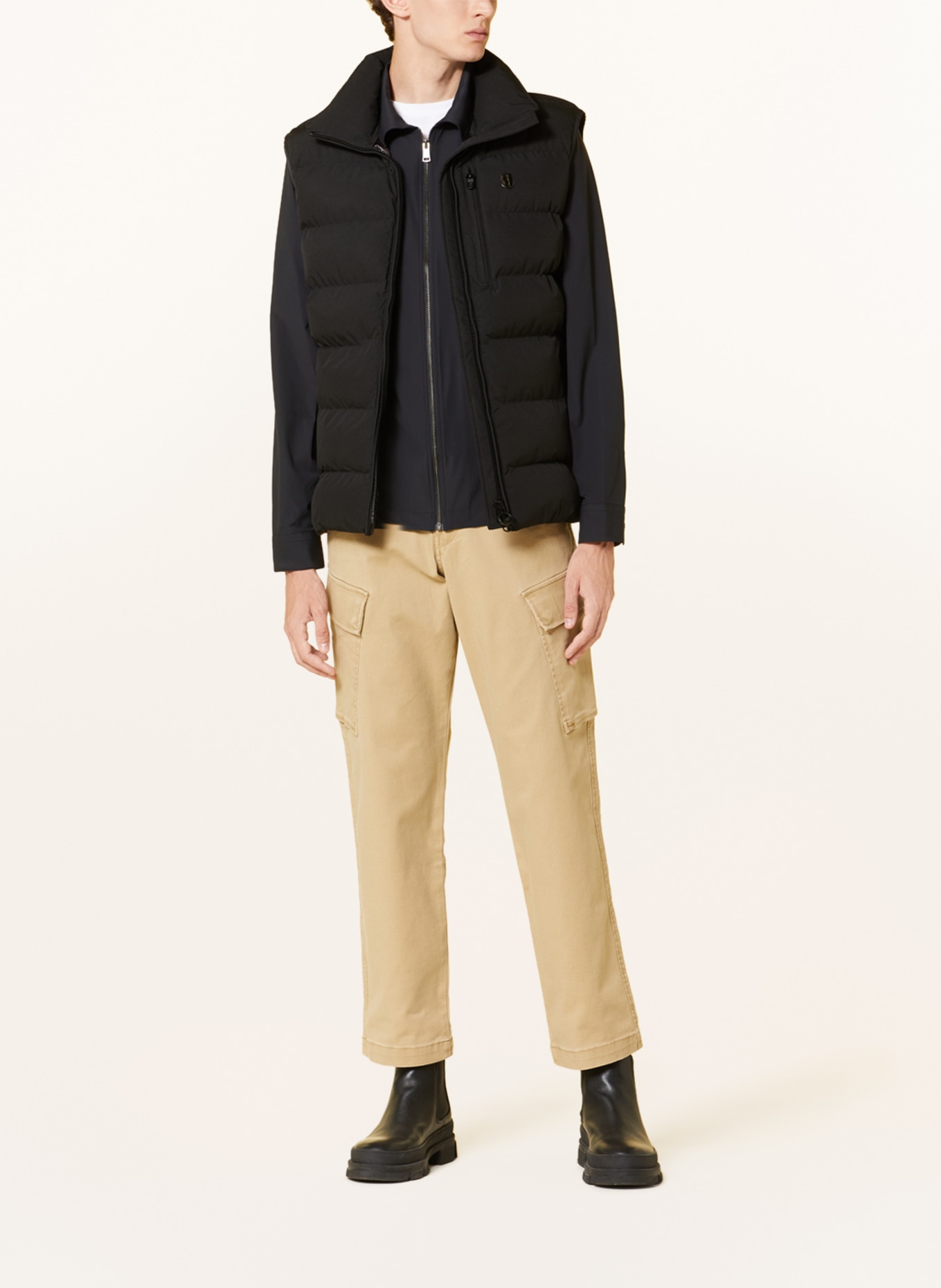 WELLENSTEYN Quilted jacket MOLECULE with SORONA®AURA insulation, Color: BLACK (Image 2)