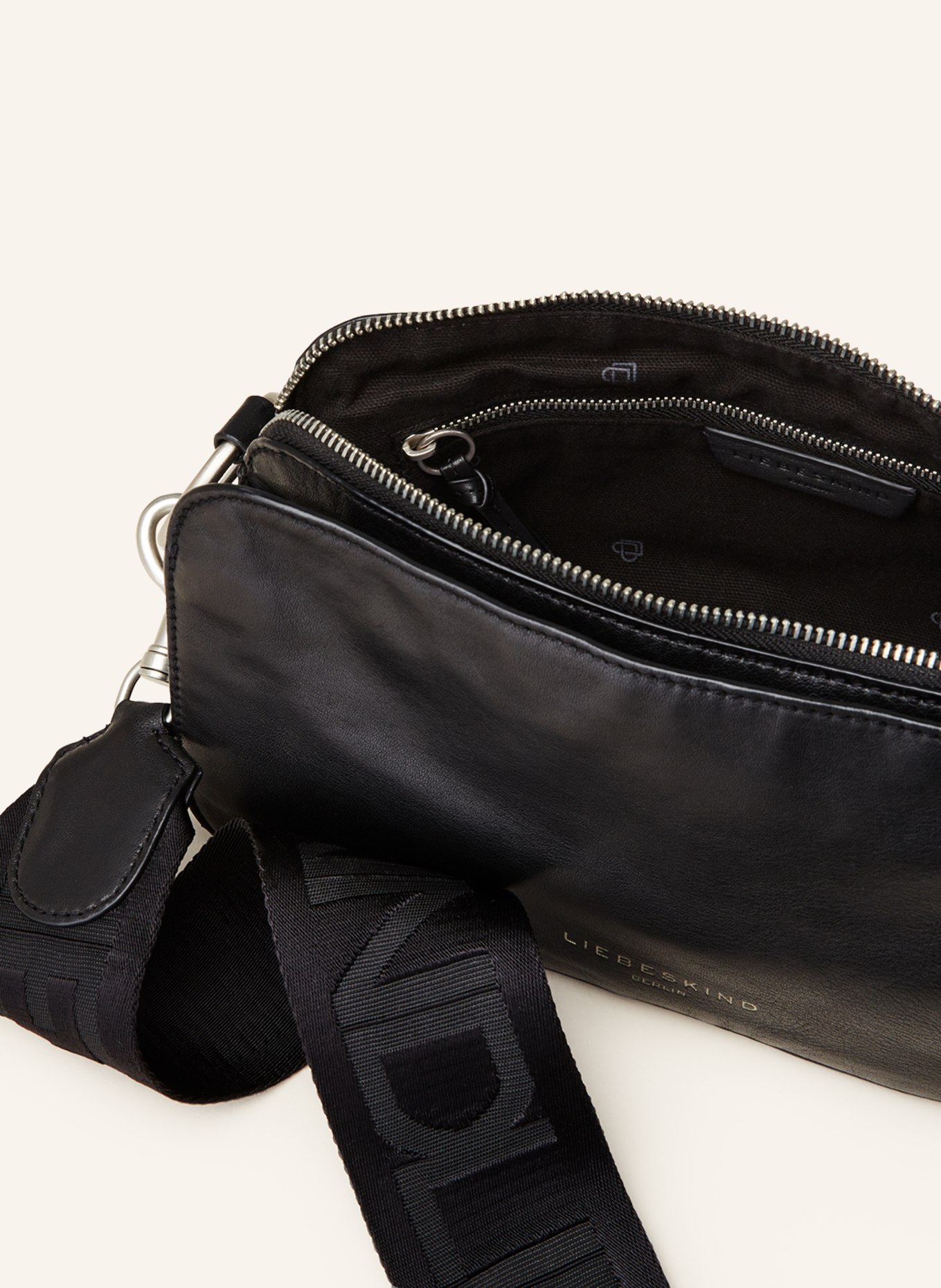 LIEBESKIND Crossbody bag, Color: BLACK (Image 3)