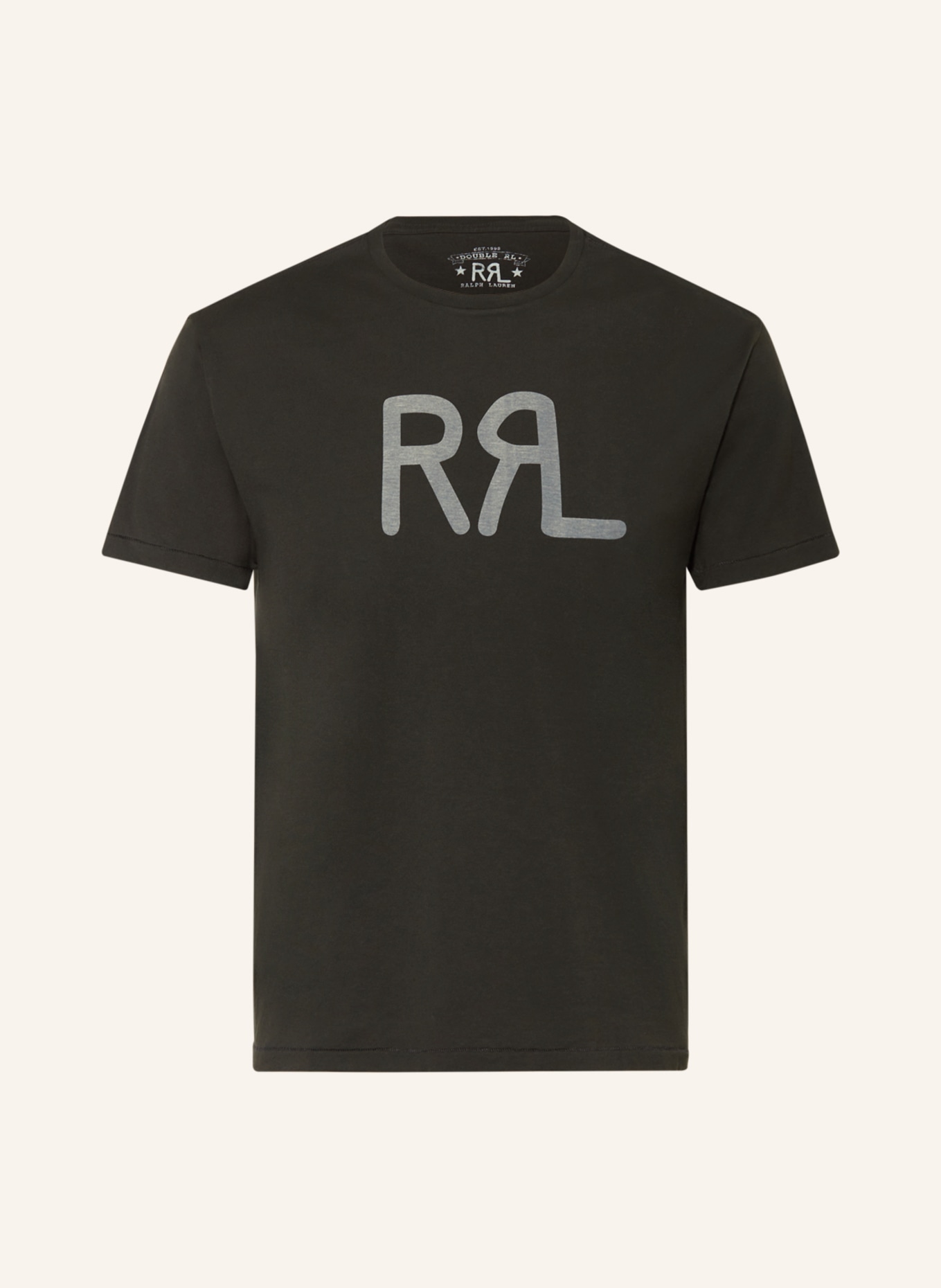 RRL T-shirt, Color: BLACK (Image 1)