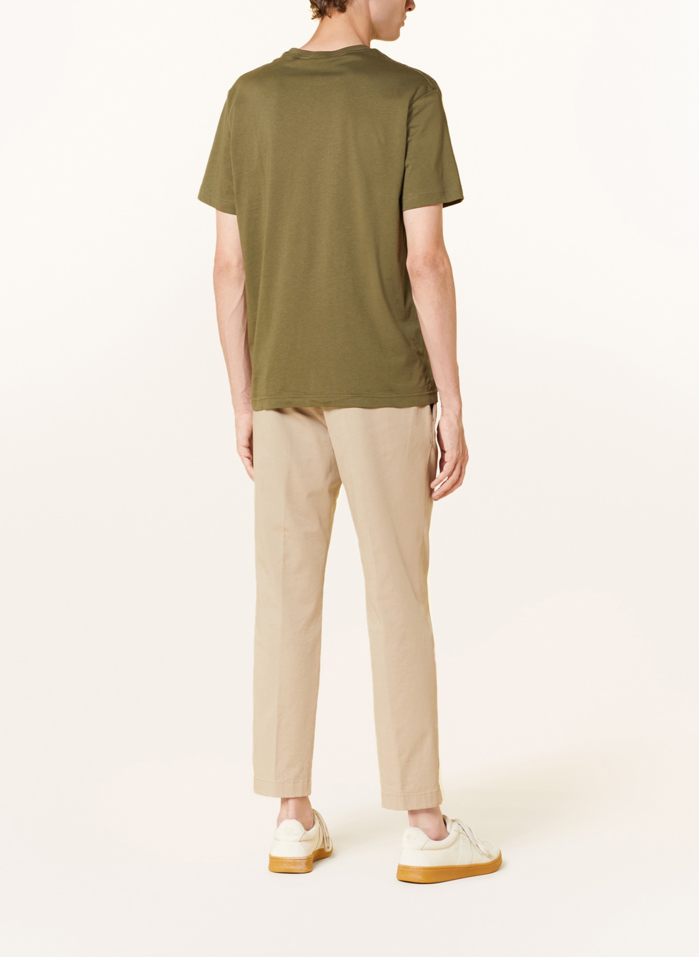 GANT T-shirt, Color: DARK GREEN (Image 3)