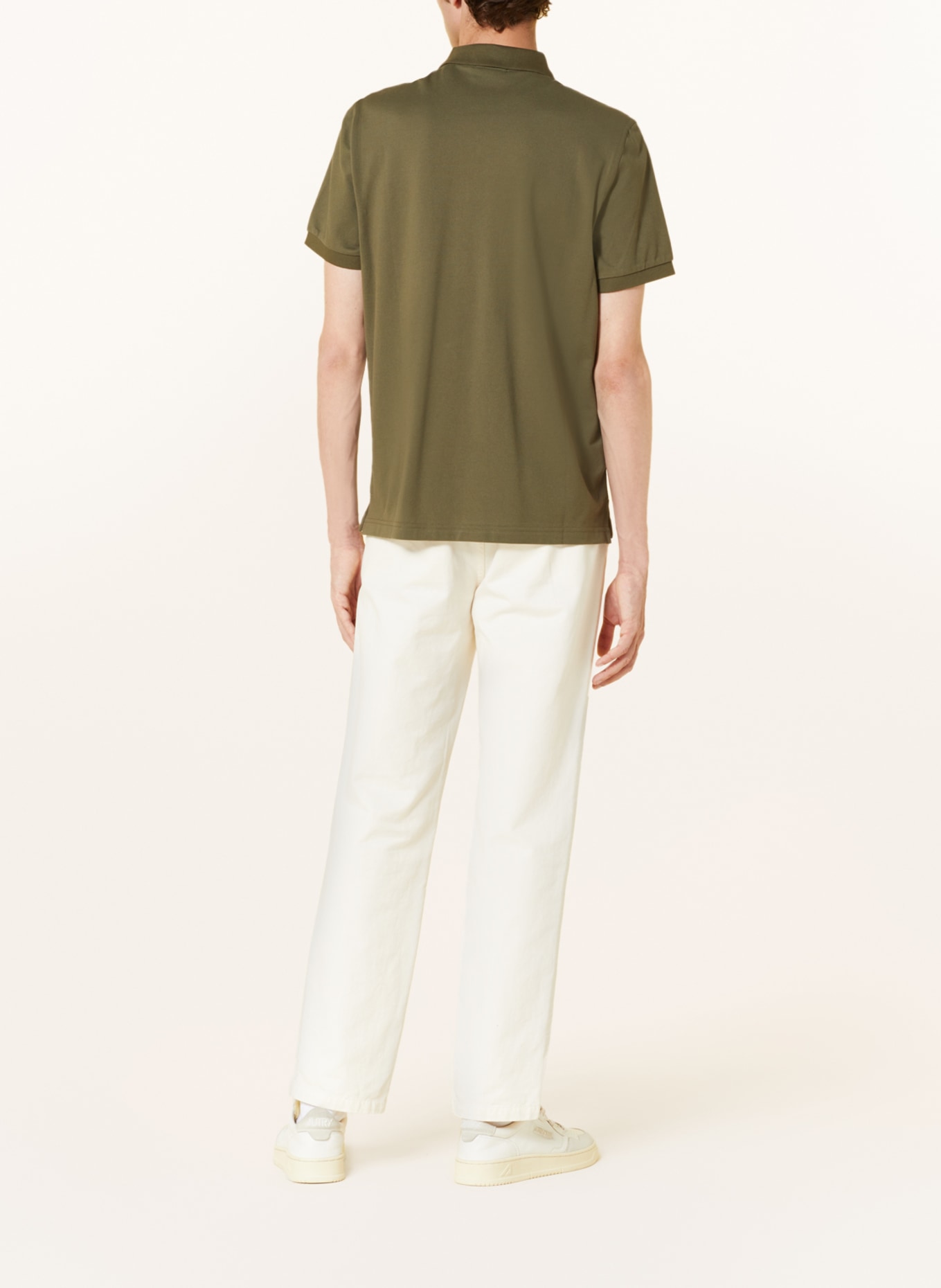 GANT Piqué-Poloshirt Regular Fit, Farbe: KHAKI (Bild 3)