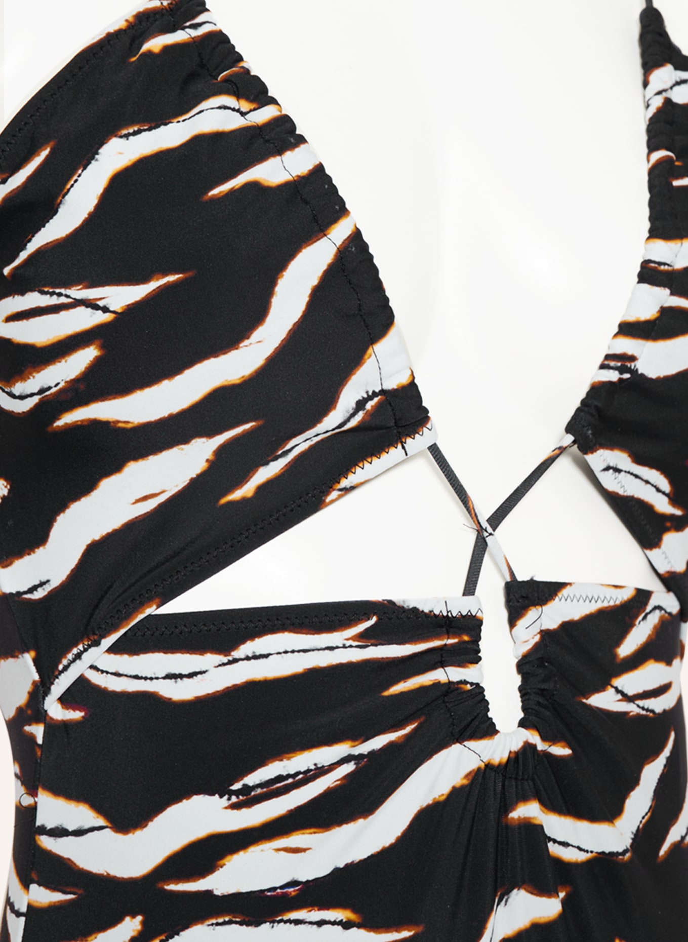 Lala Berlin Swimsuit ARKA, Color: BLACK/ WHITE (Image 4)