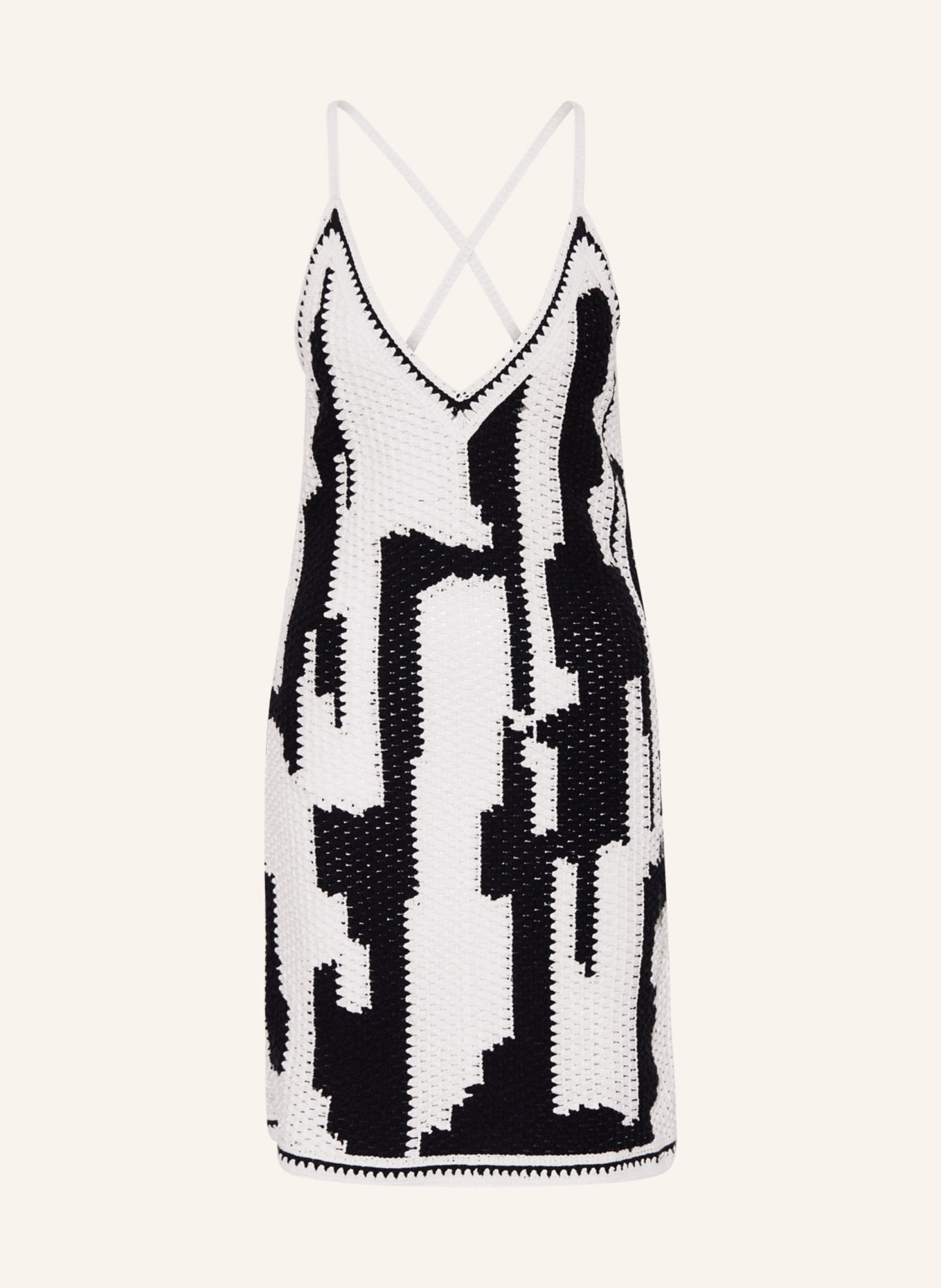 Lala Berlin Knit dress KALEEN, Color: BLACK/ WHITE (Image 1)