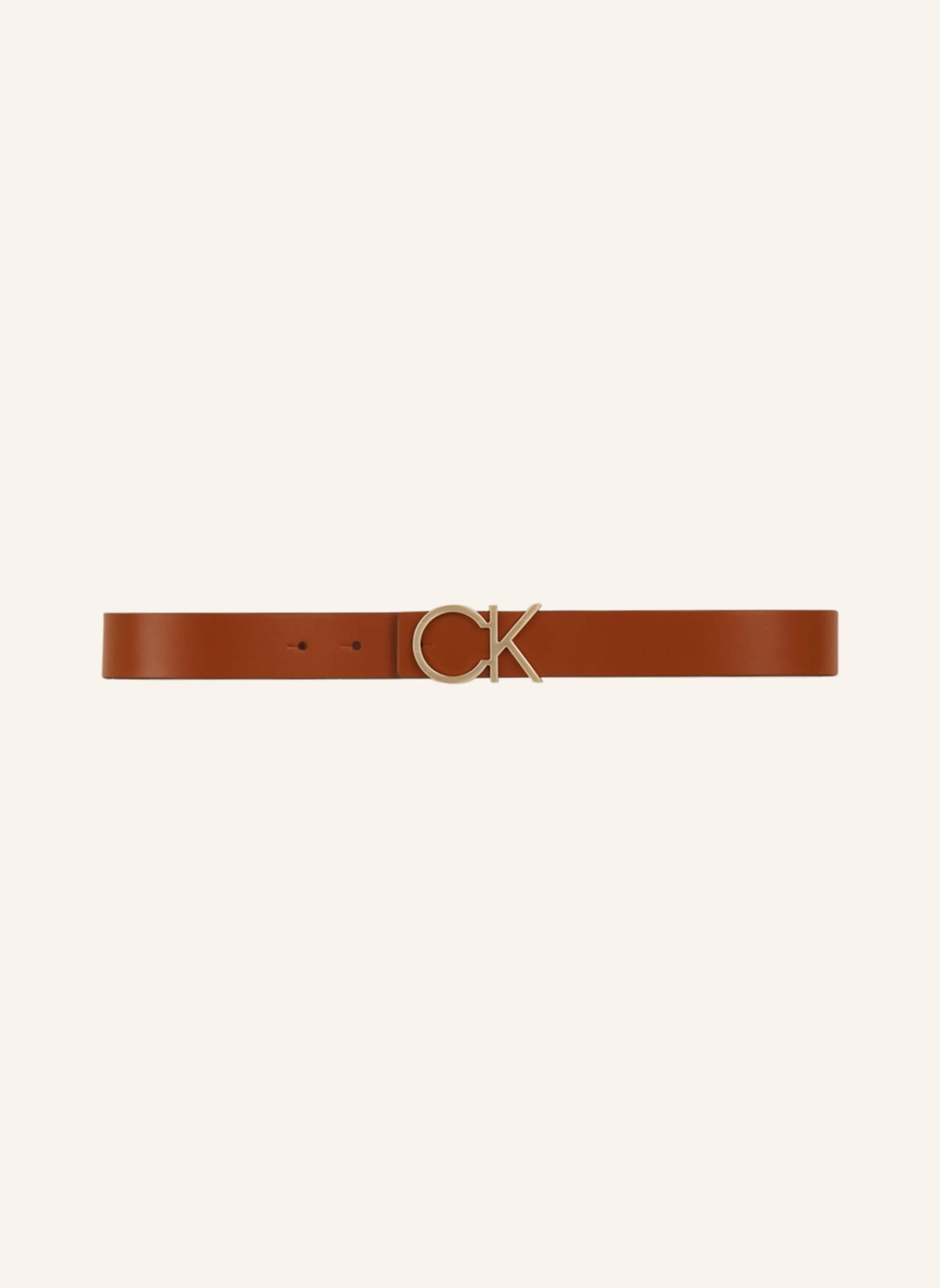 Calvin Klein Reversible leather belt, Color: COGNAC (Image 3)