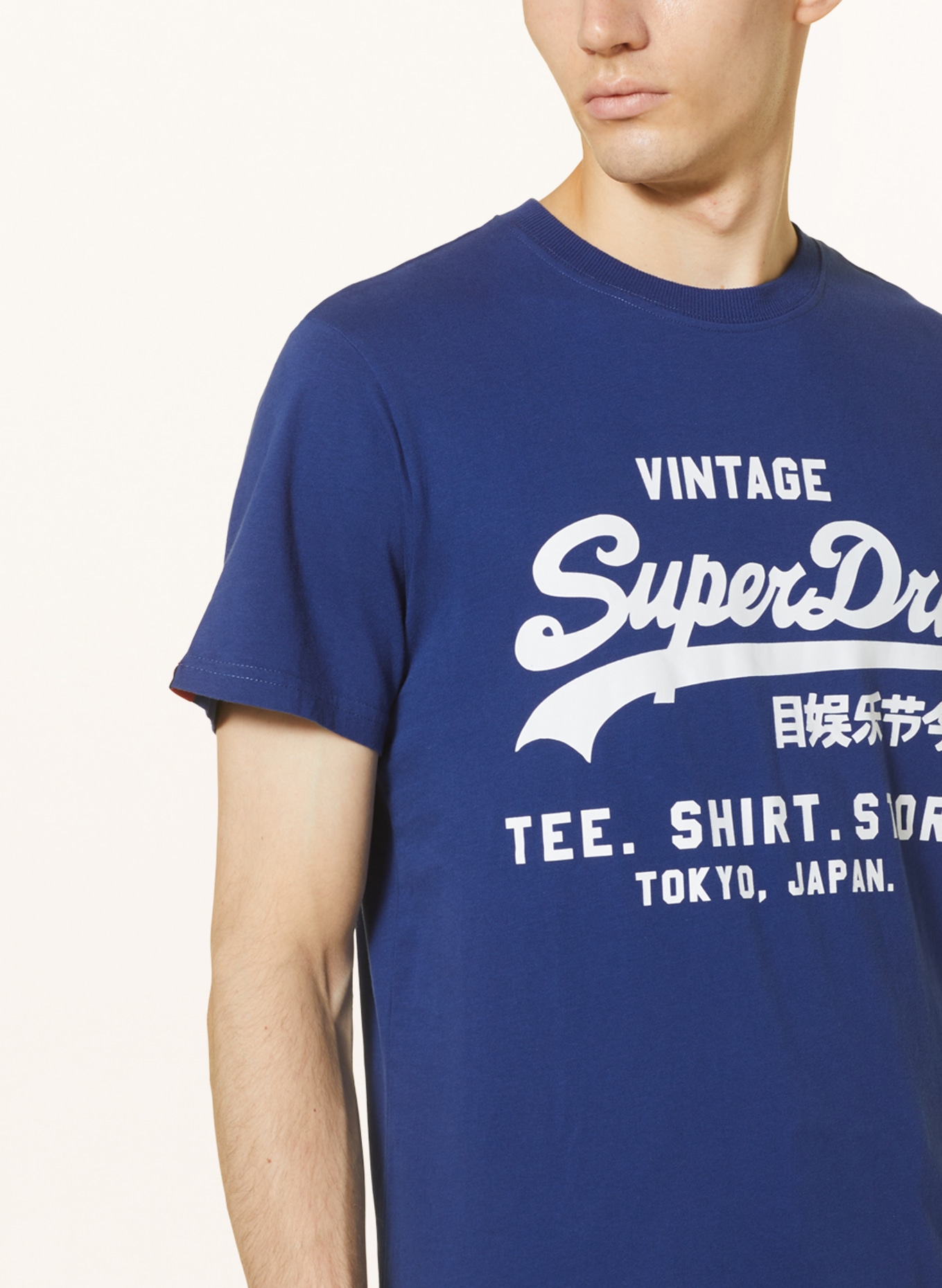 Superdry T-Shirt, Farbe: BLAU (Bild 4)