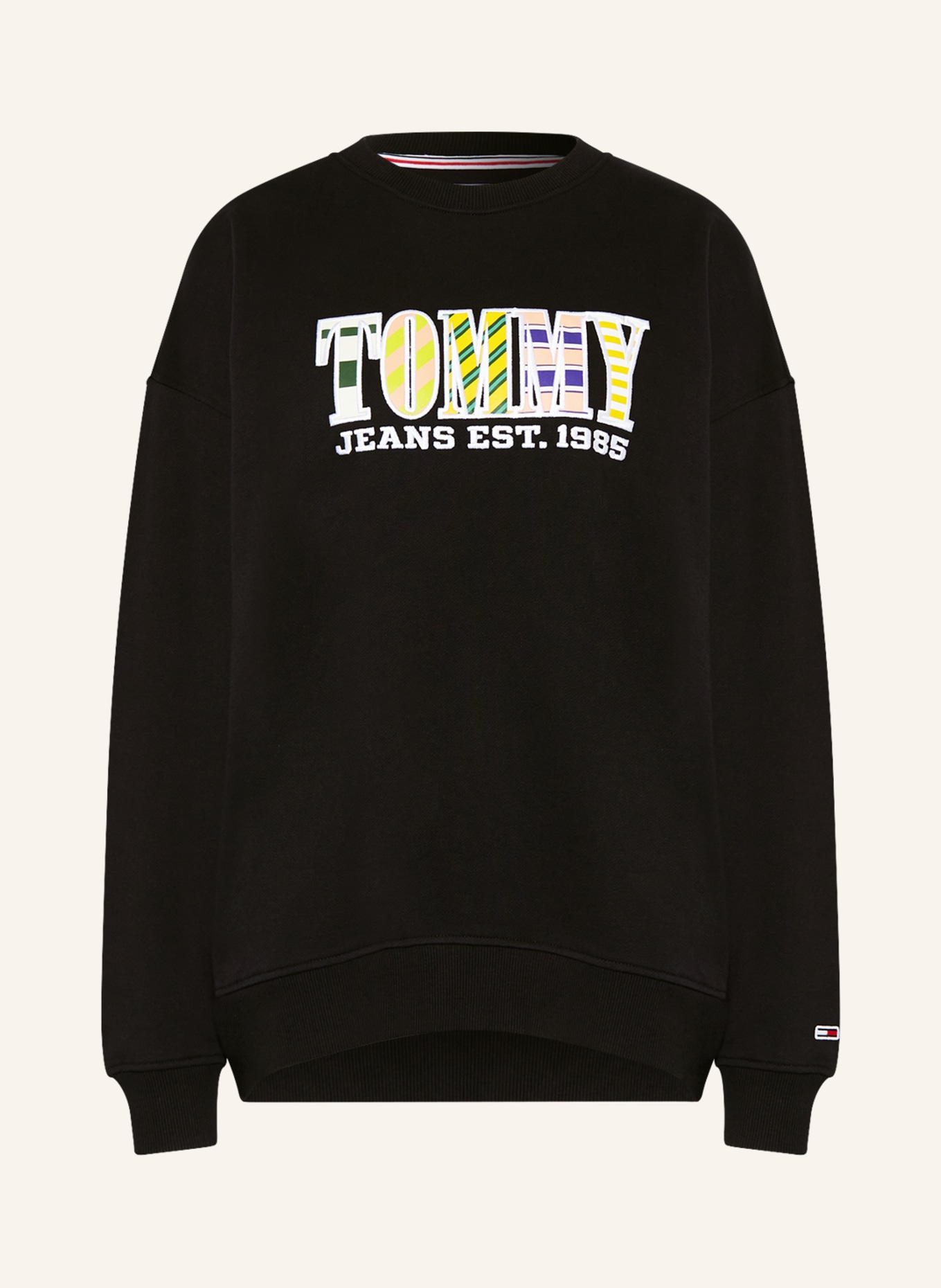 TOMMY JEANS Sweatshirt, Color: BLACK (Image 1)