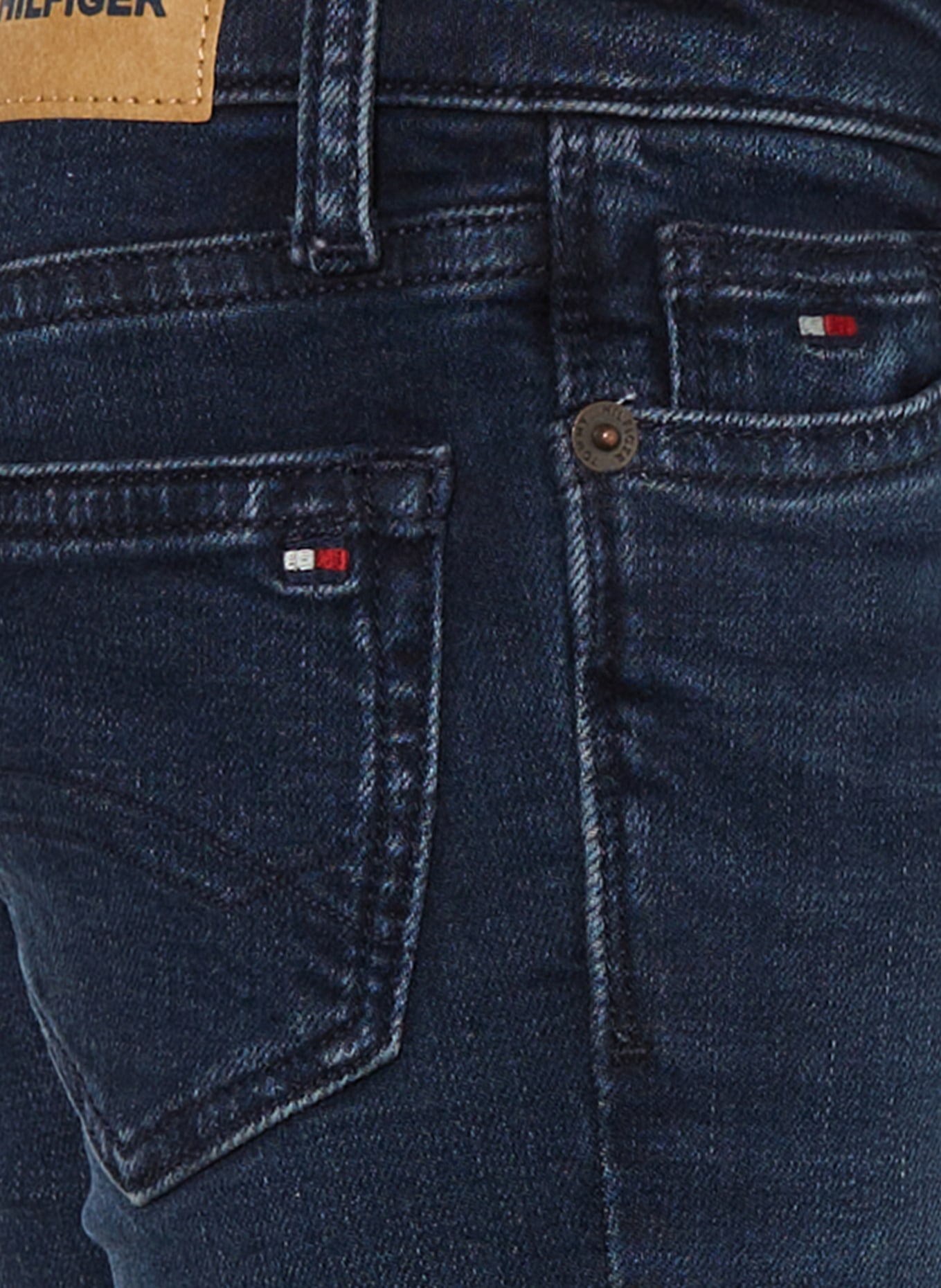 TOMMY HILFIGER Jeans NORA Skinny Fit, Farbe: 1BK Blueblack (Bild 3)