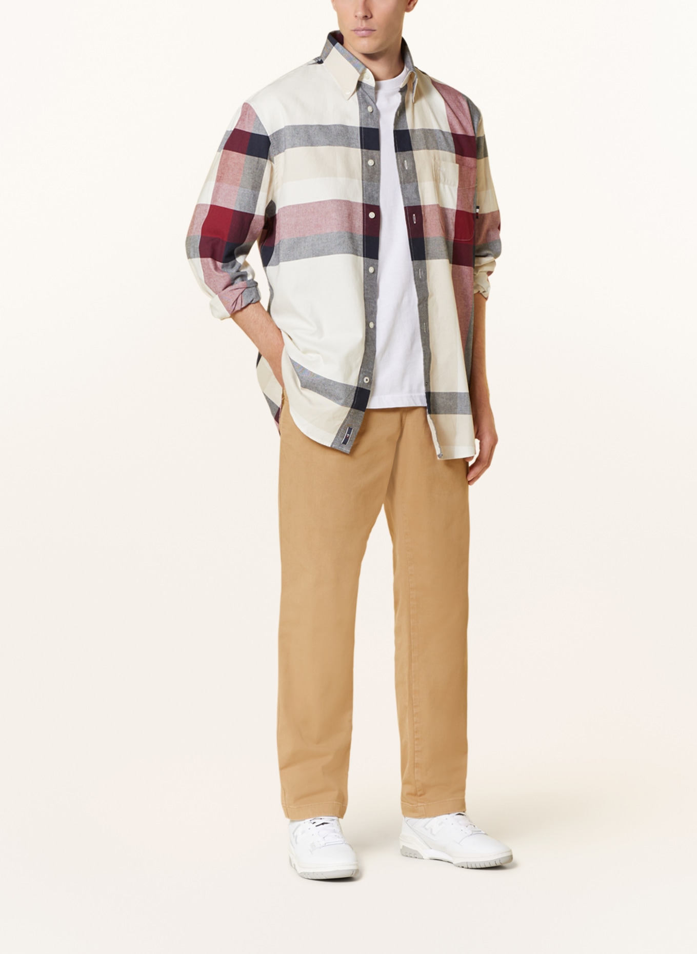 TOMMY HILFIGER Chino Wide Tapered Fit, Farbe: CAMEL (Bild 2)