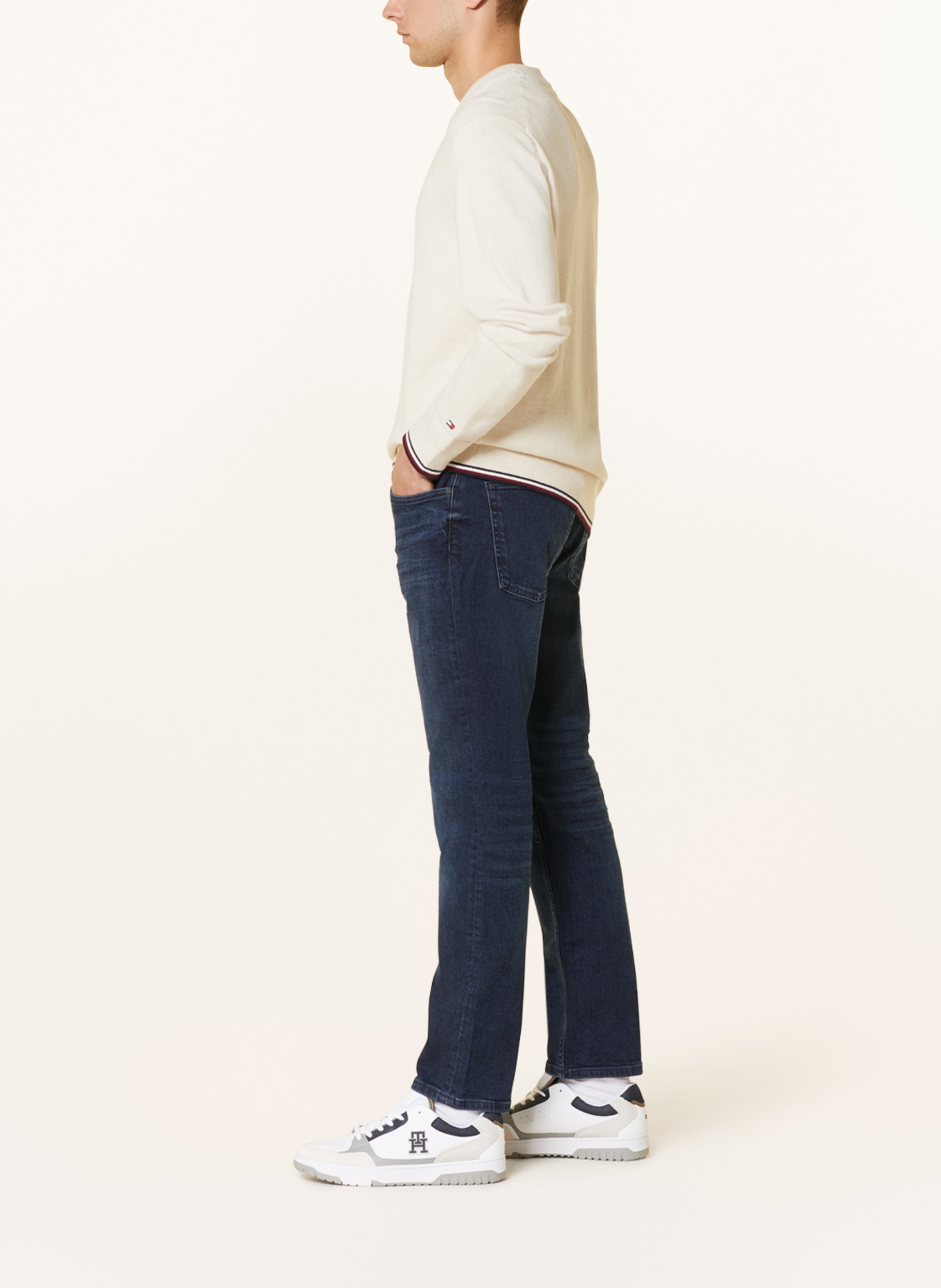 TOMMY HILFIGER Jeans DENTON Straight Fit, Farbe: 1BQ Orado Indigo (Bild 4)