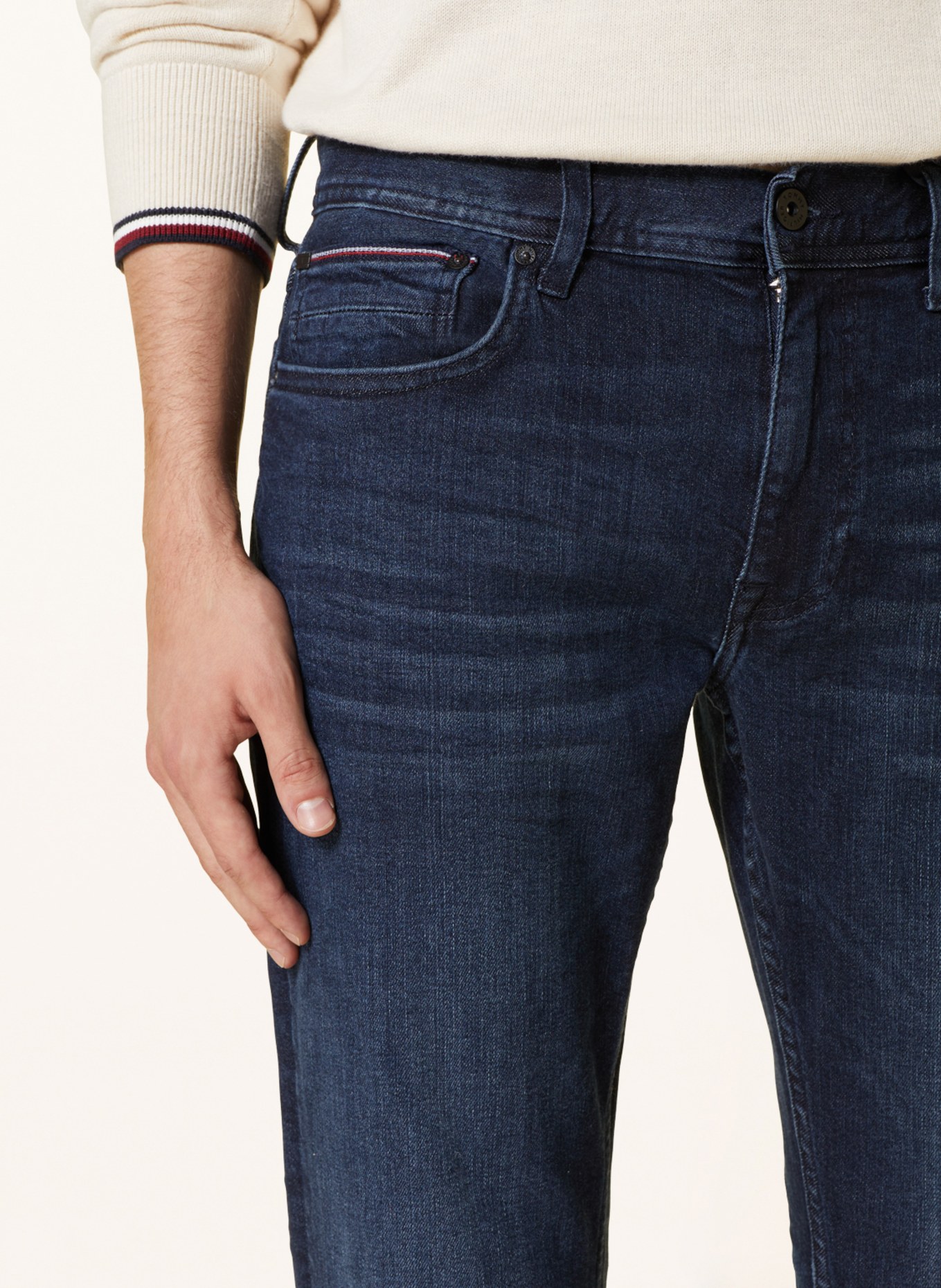 TOMMY HILFIGER Jeans DENTON Straight Fit, Farbe: 1BQ Orado Indigo (Bild 5)