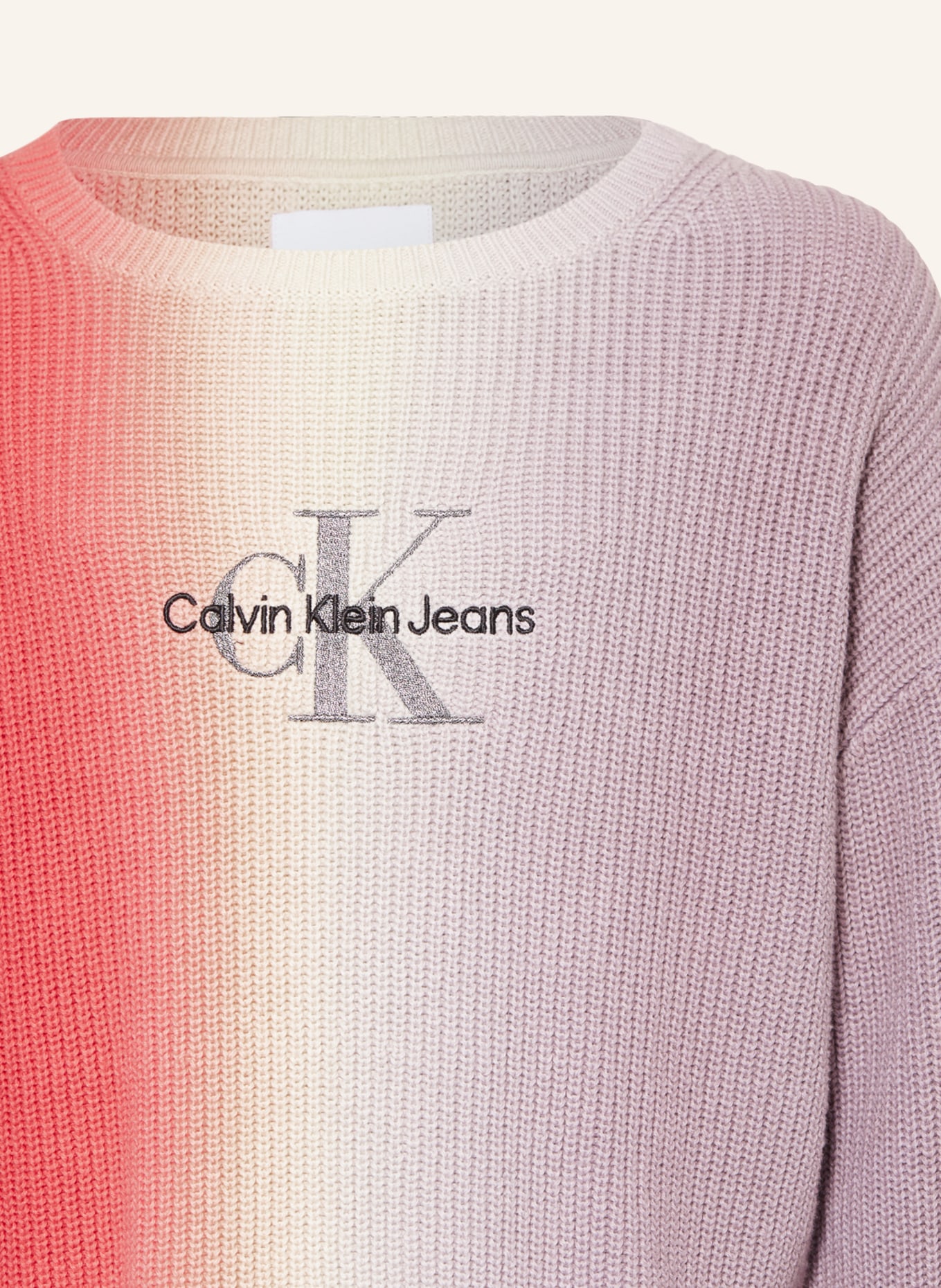 Calvin Klein Pullover: LILA / HELLROSA / ROT
