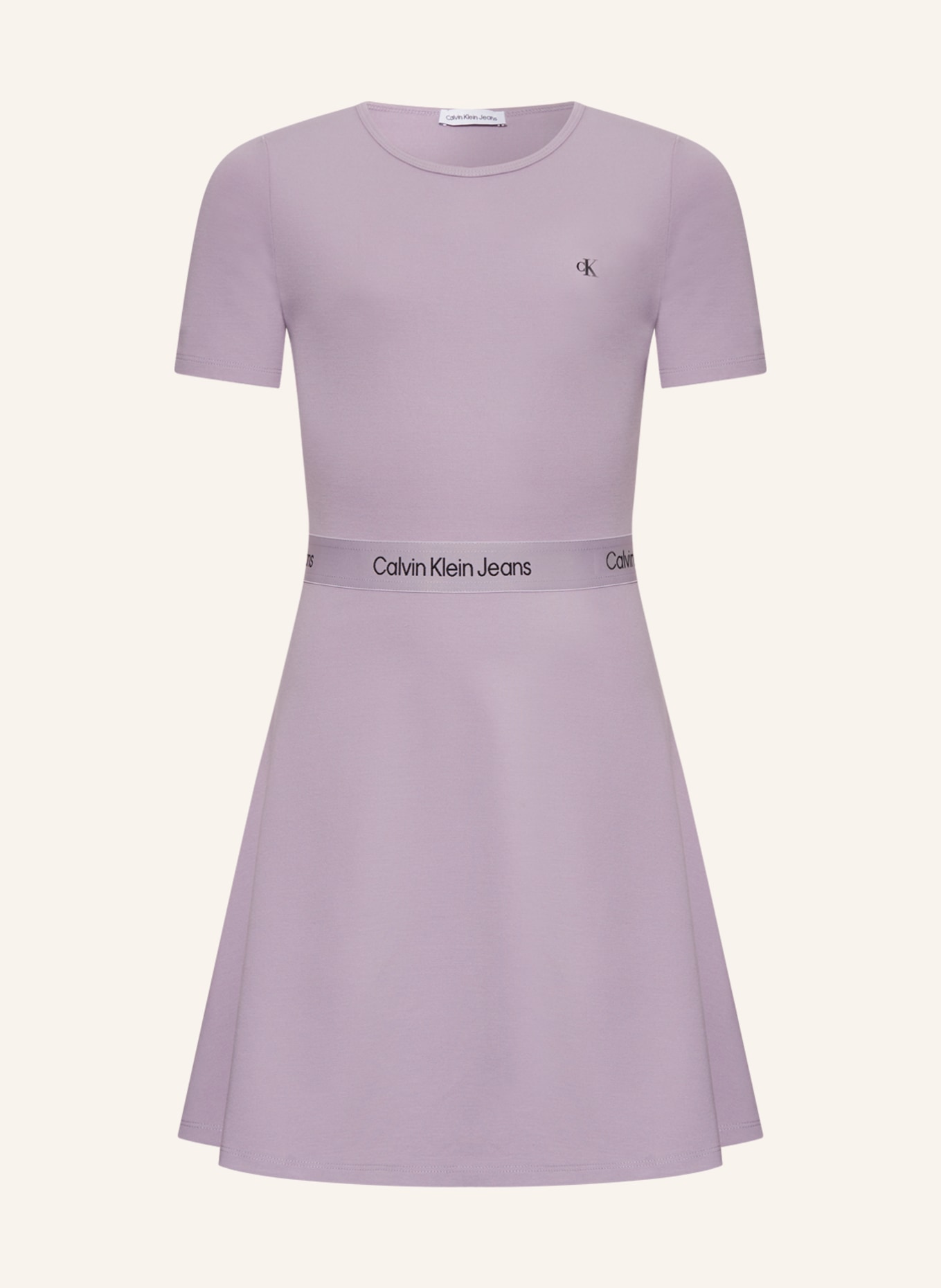 Calvin Klein Sukienka z dżerseju, Kolor: JASNOFIOLETOWY (Obrazek 1)