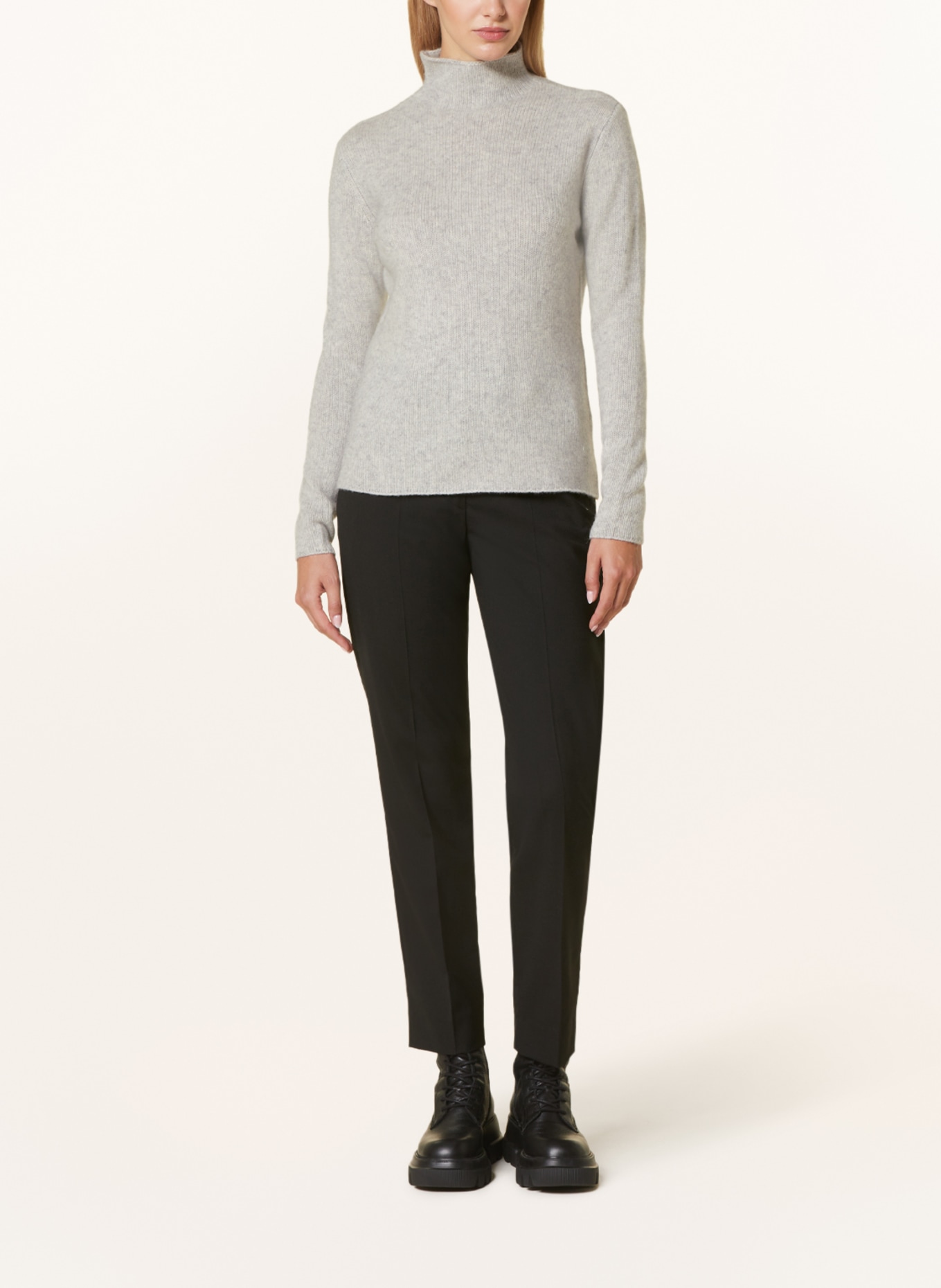 darling harbour Cashmere sweater, Color: GRAY (Image 2)