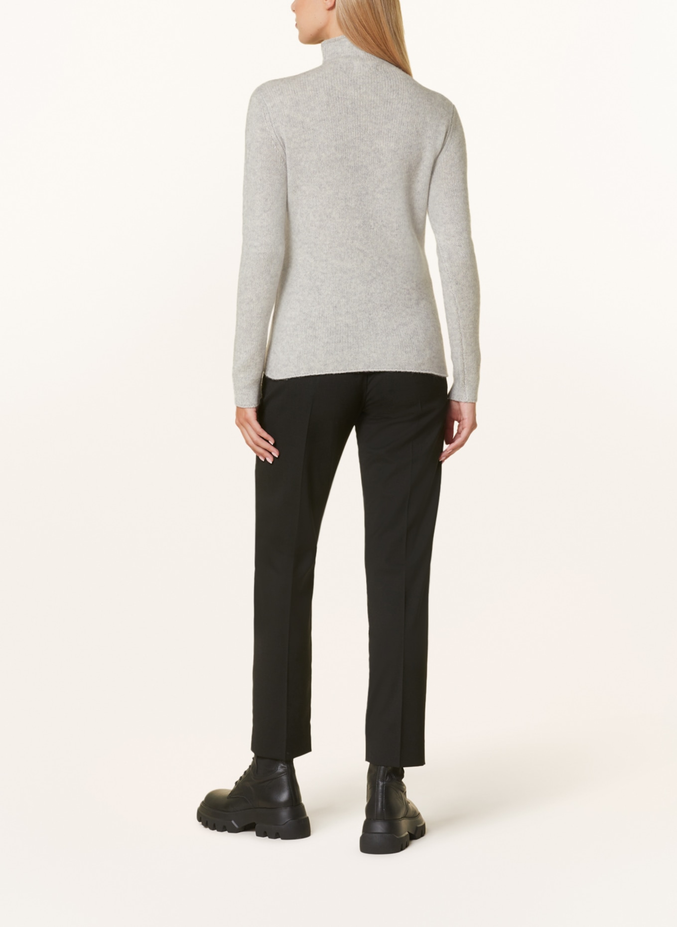 darling harbour Cashmere sweater, Color: GRAY (Image 3)