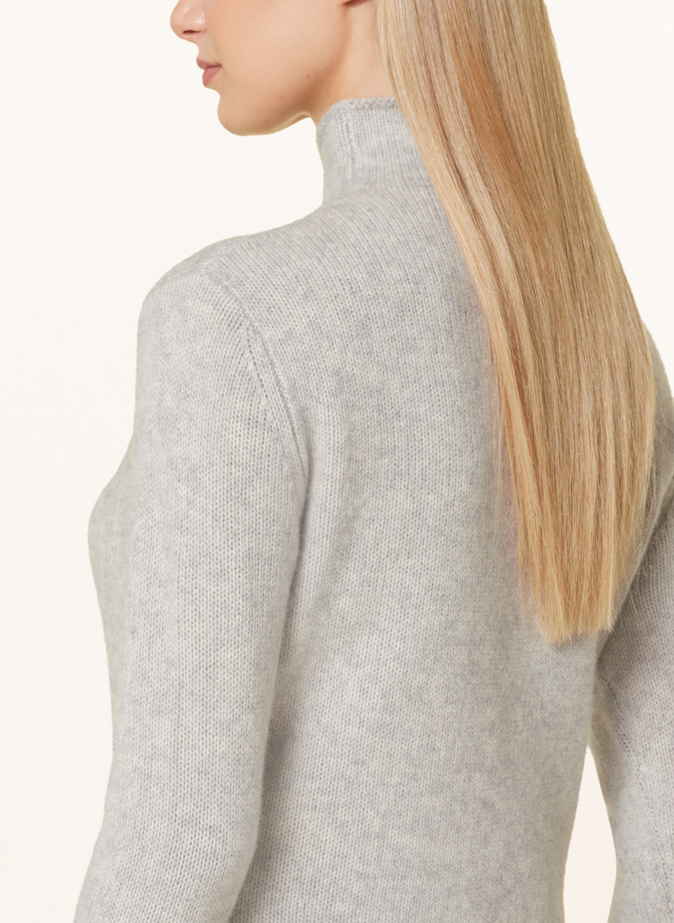 darling harbour Cashmere sweater, Color: GRAY (Image 4)
