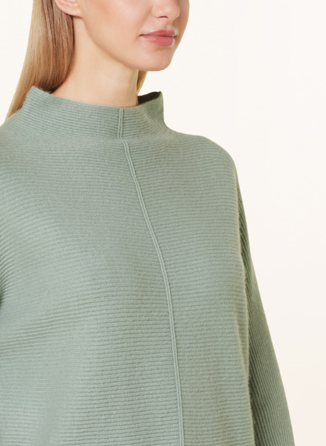 darling harbour Cashmere sweater, Color: LIGHT GREEN (Image 4)