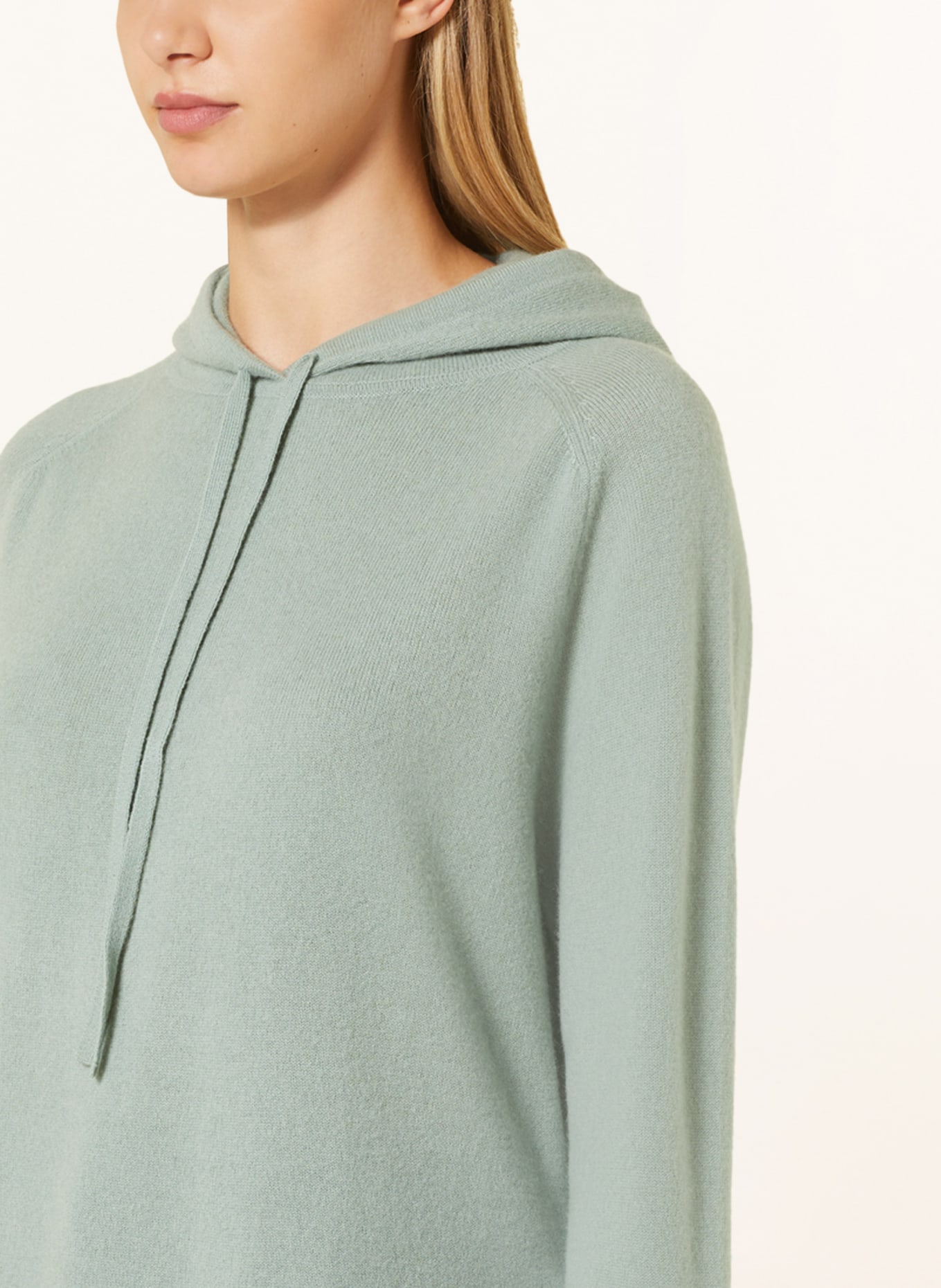 darling harbour Cashmere hoodie, Color: SALBEI (Image 5)