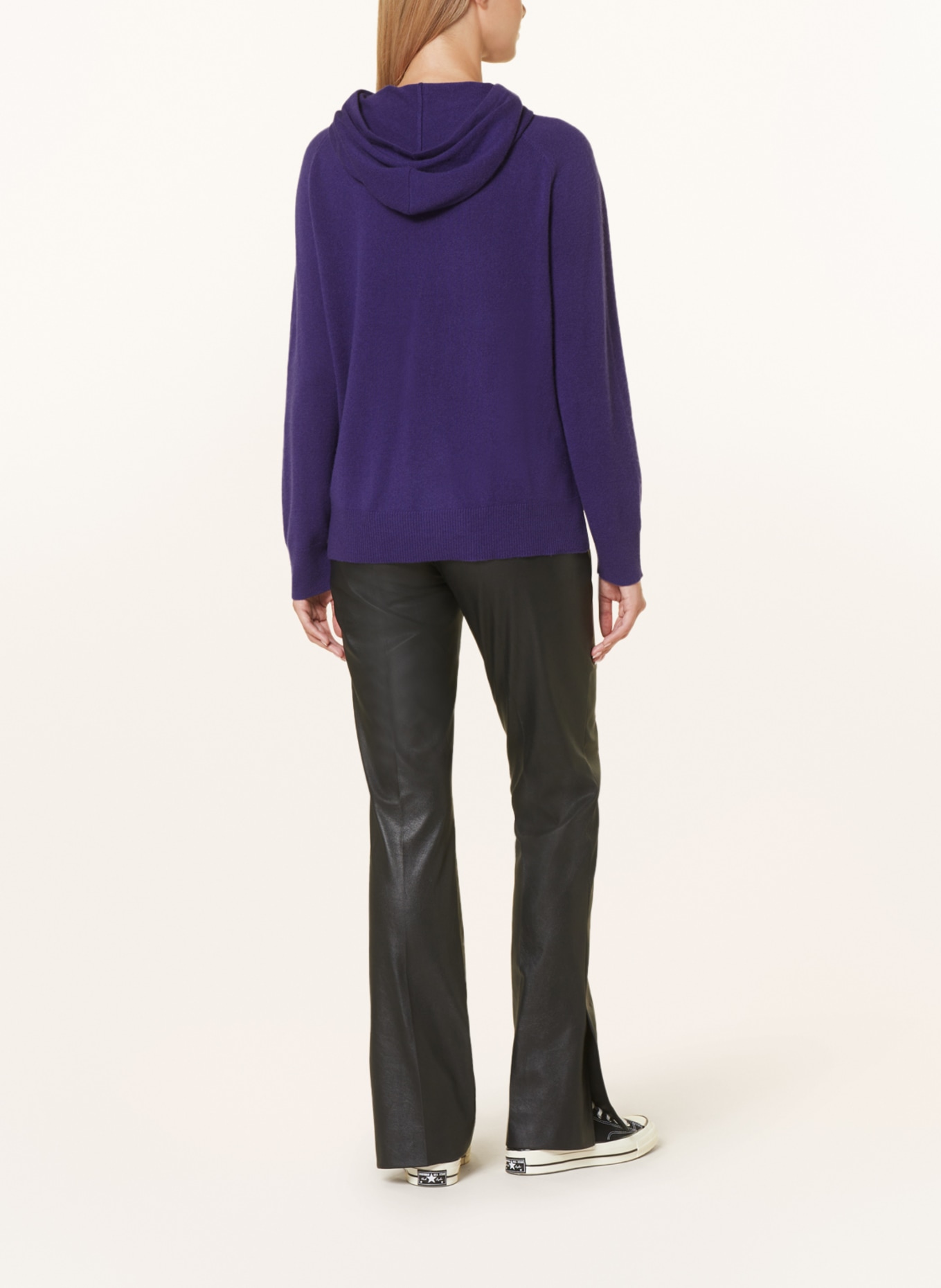 darling harbour Cashmere-Hoodie, Farbe: LILA (Bild 3)