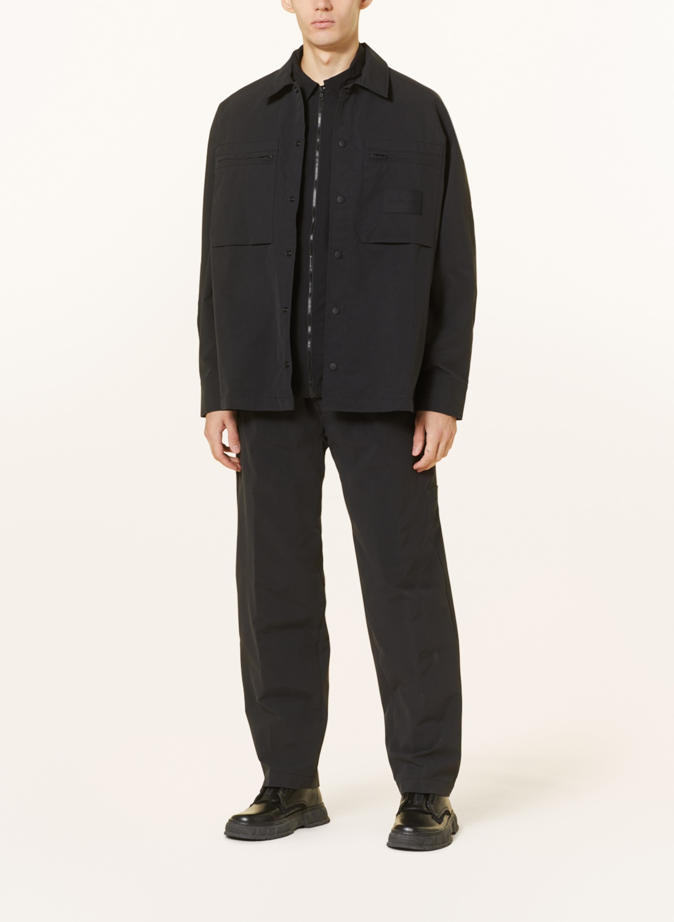 Calvin Klein Jeans Overjacket, Farbe: SCHWARZ (Bild 2)