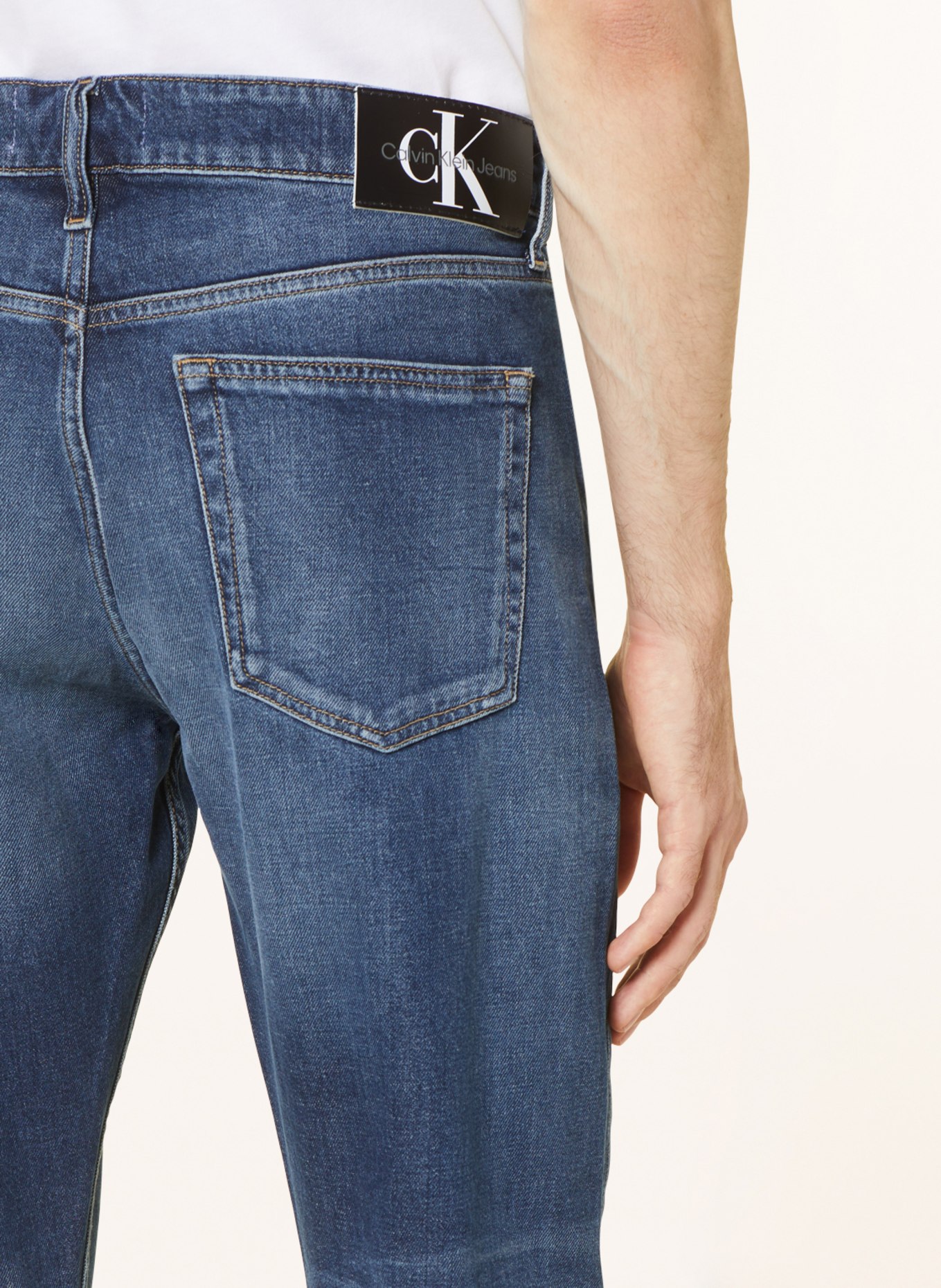 Calvin Klein Jeans Jeans Slim Taper Fit, Farbe: 1BJ DENIM DARK (Bild 6)