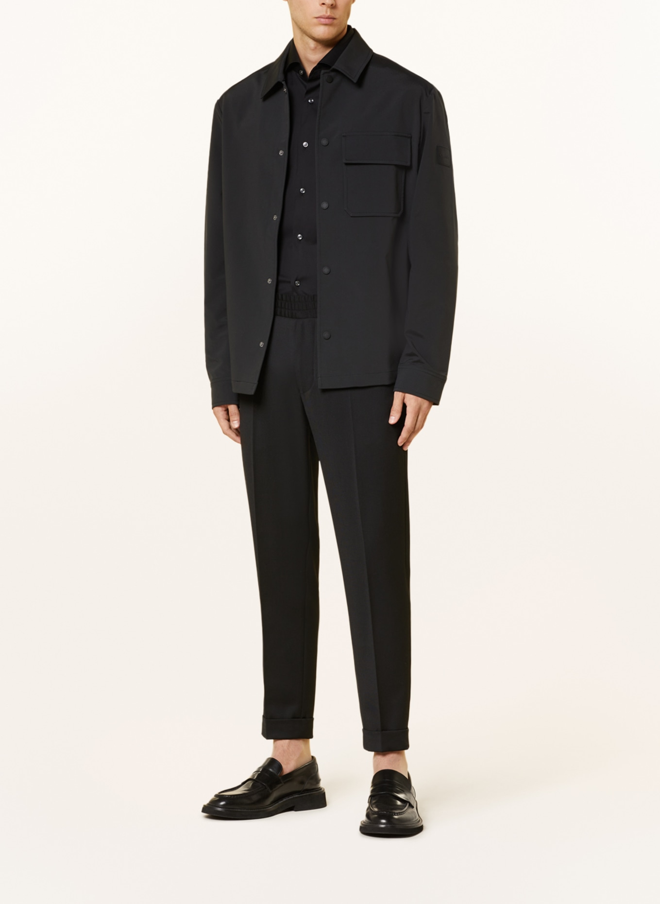 Calvin Klein Overshirt, Color: BLACK (Image 2)
