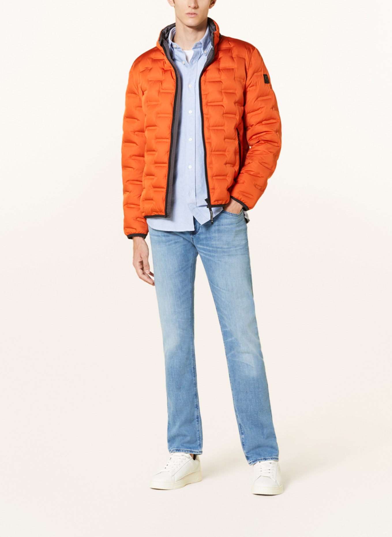 MILESTONE Down jacket MS-SALVIO, Color: ORANGE (Image 2)