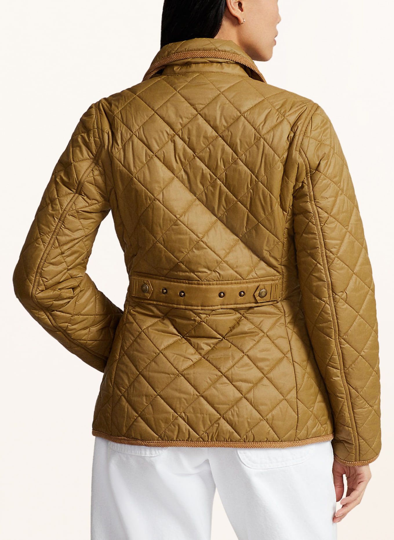 POLO RALPH LAUREN Quilted jacket, Color: DARK YELLOW (Image 3)