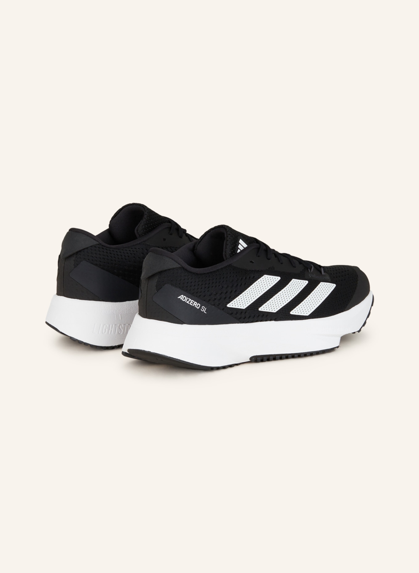 adidas Running shoe ADIZERO SL, Color: BLACK/ WHITE (Image 2)