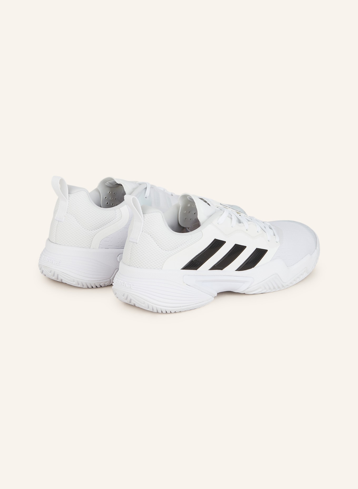 adidas Tennis shoes BARRICADE, Color: WHITE/ BLACK (Image 2)