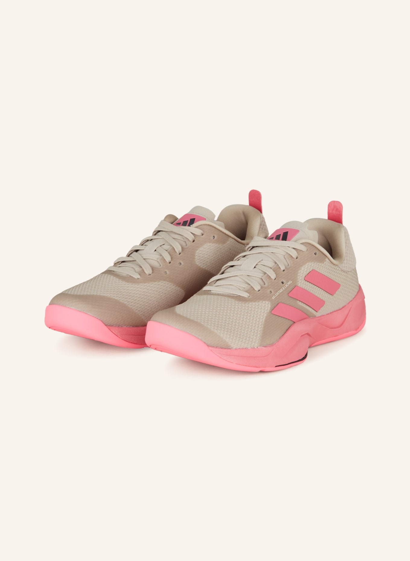 adidas Fitness shoes RAPIDMOVE TRAINER, Color: BEIGE/ PINK (Image 1)