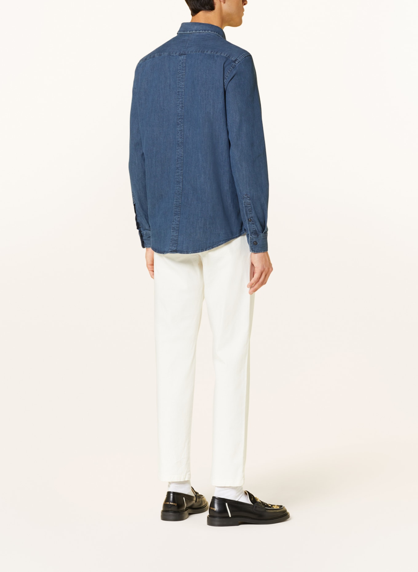 TIGER OF SWEDEN Koszula jeansowa AMADEEOS regular fit, Kolor: 2C3 Denim Blue (Obrazek 3)