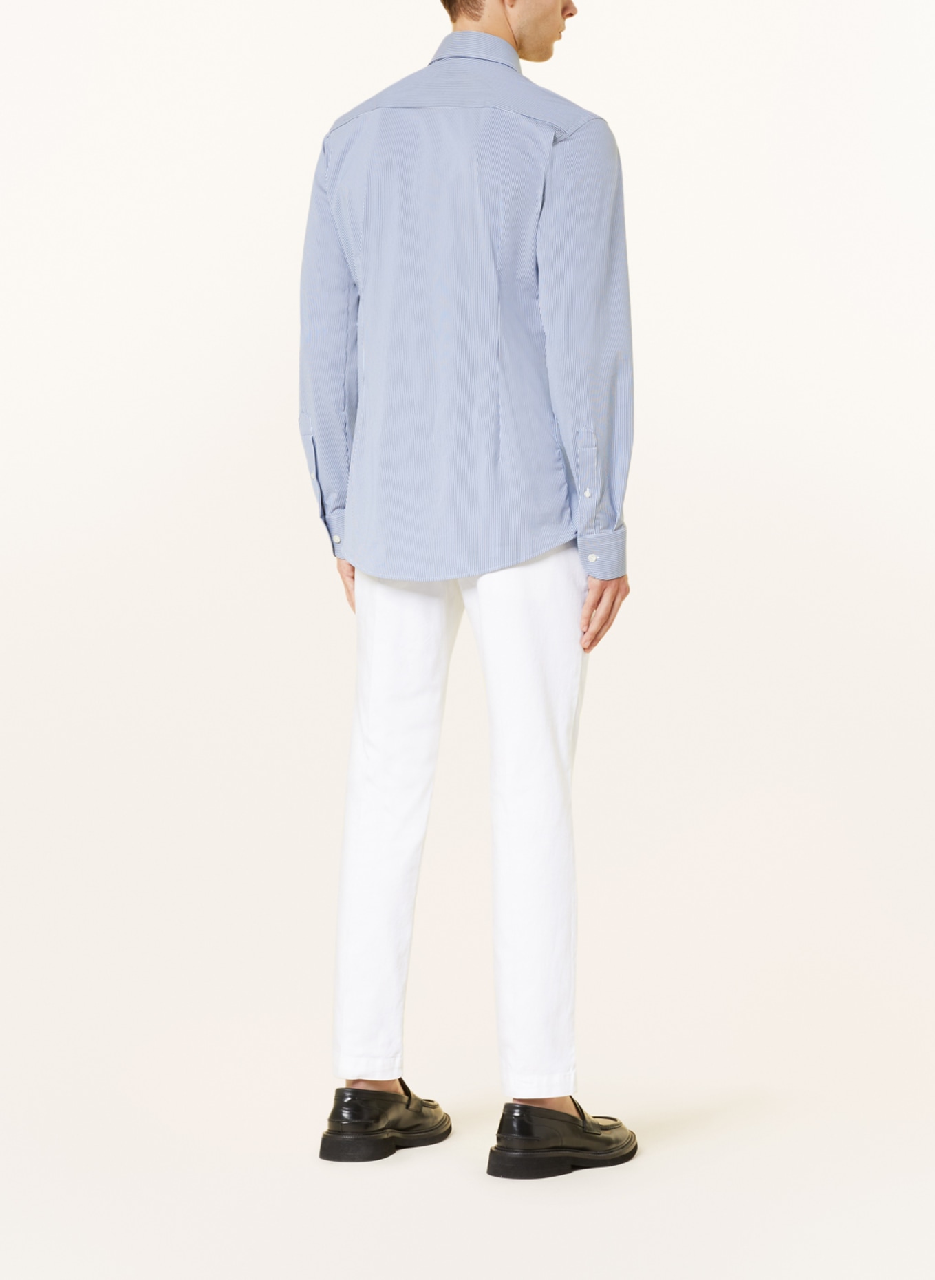 ETON Shirt slim fit, Color: DARK BLUE/ WHITE (Image 3)