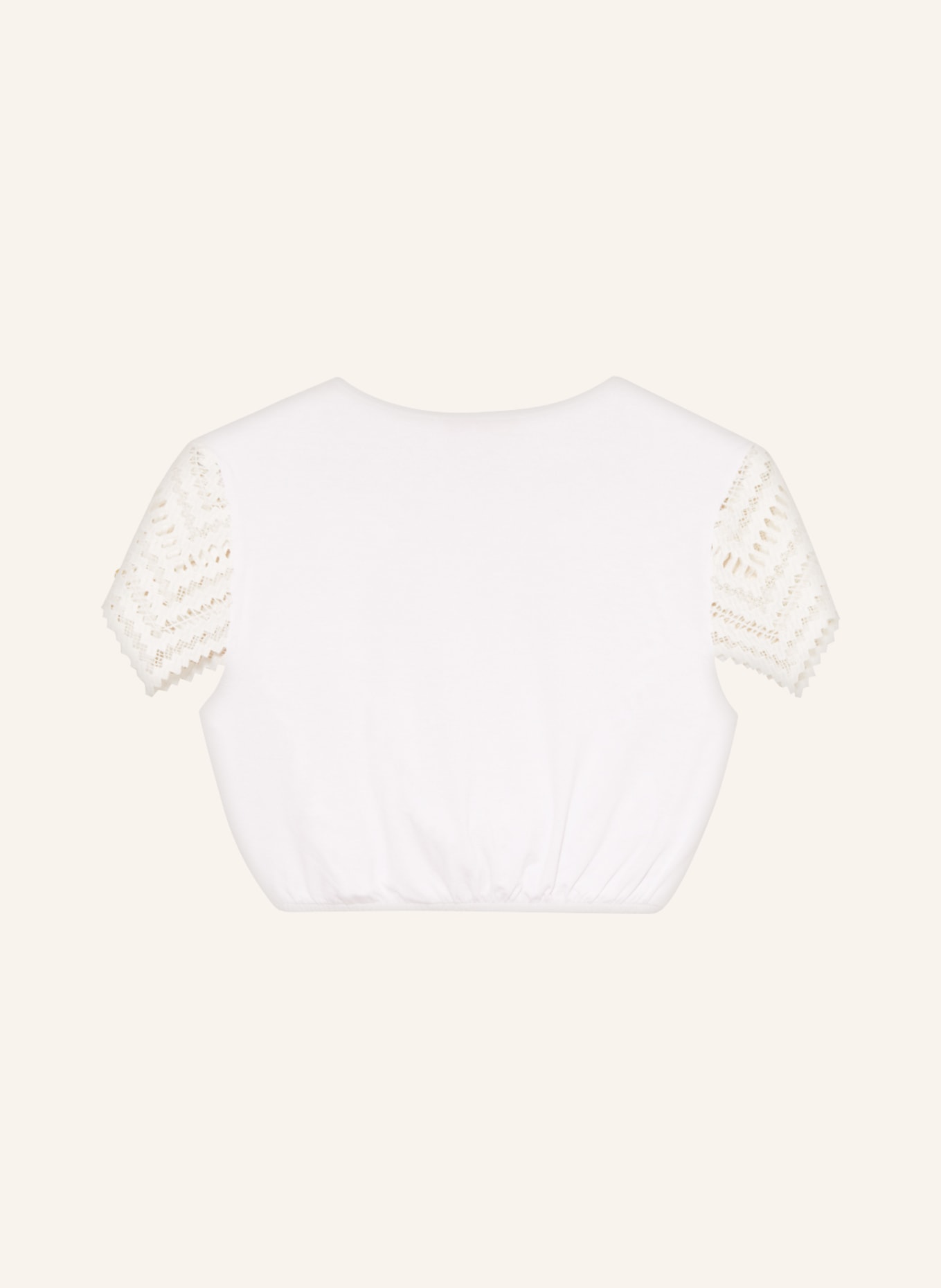 AlpenHERZ Dirndl blouse LUCY, Color: WHITE (Image 2)