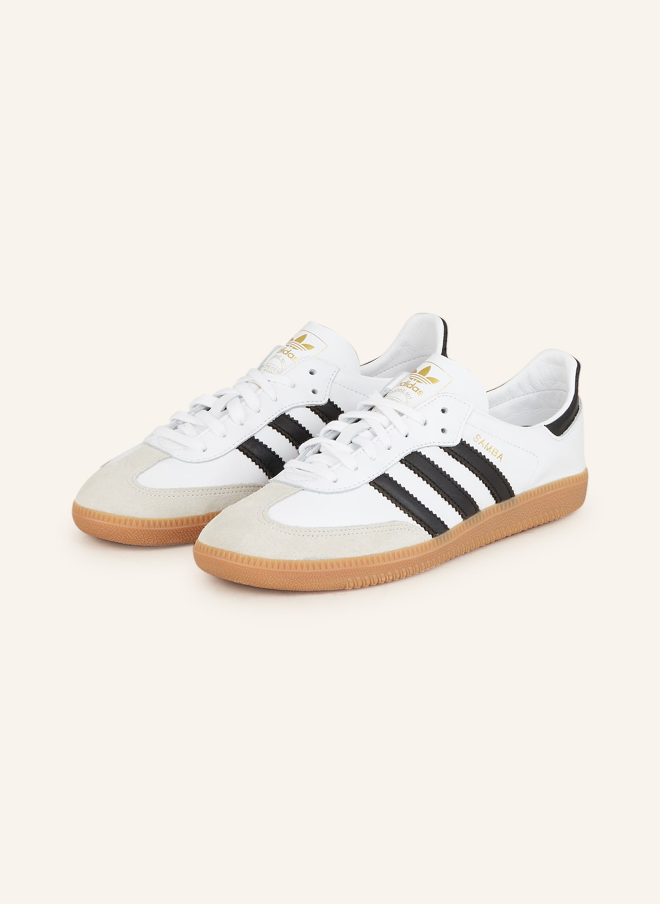adidas Originals Sneaker SAMBA, Farbe: WEISS/ SCHWARZ (Bild 1)