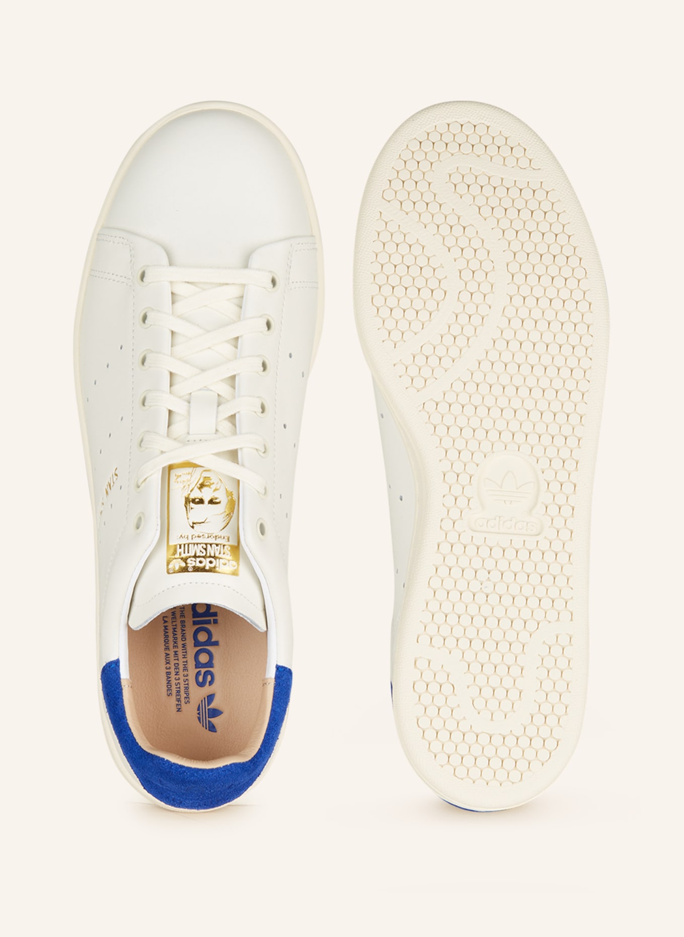 adidas Originals Sneaker STAN SMITH LUX, Farbe: WEISS/ BLAU (Bild 5)