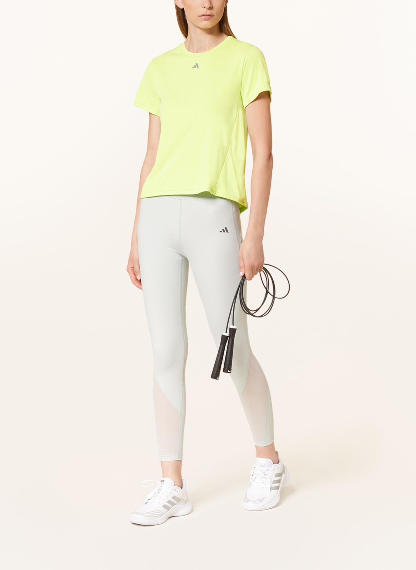 adidas T-shirt HIIT, Color: LIGHT GREEN (Image 2)
