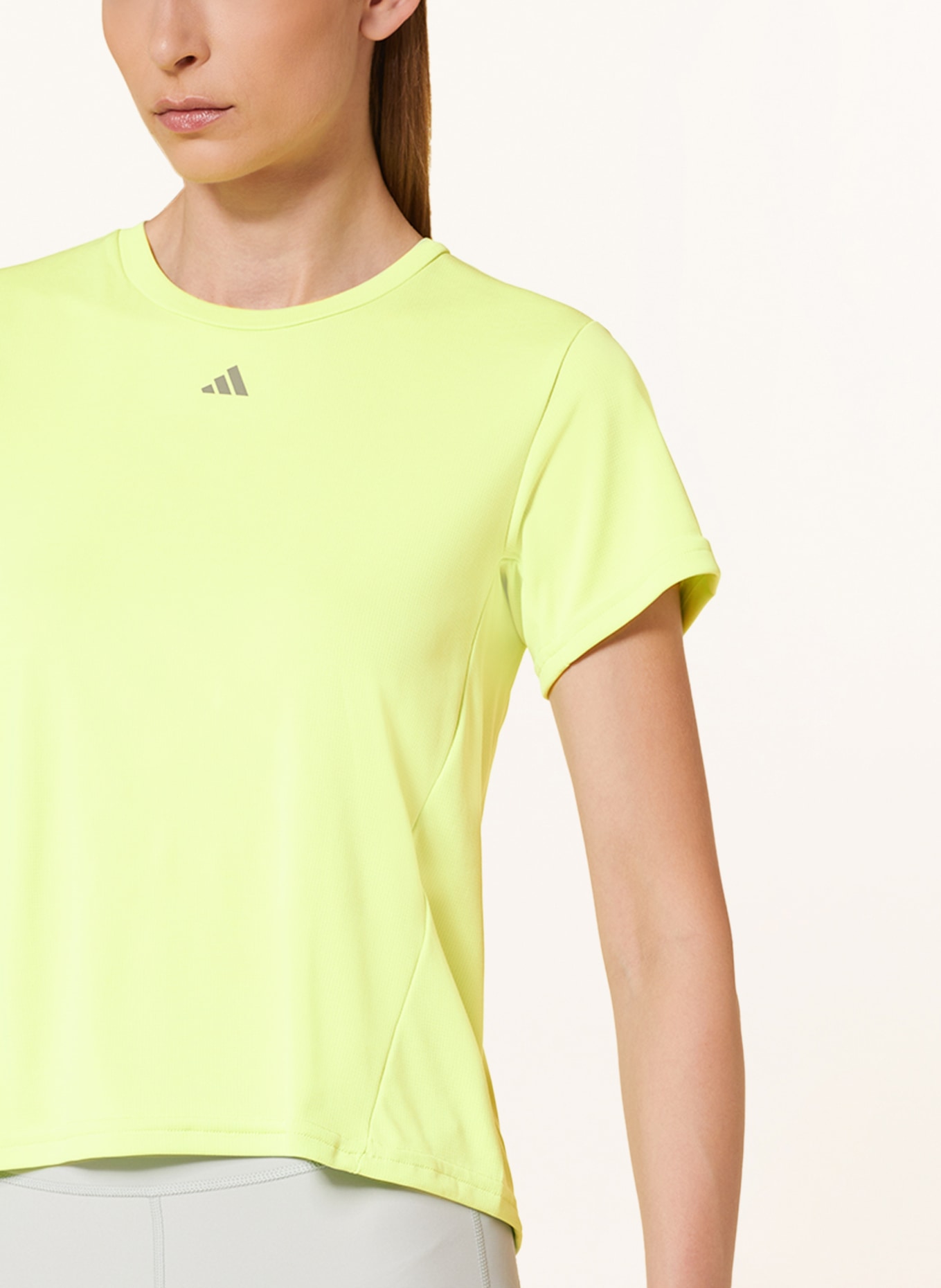adidas T-Shirt HIIT, Farbe: HELLGRÜN (Bild 4)