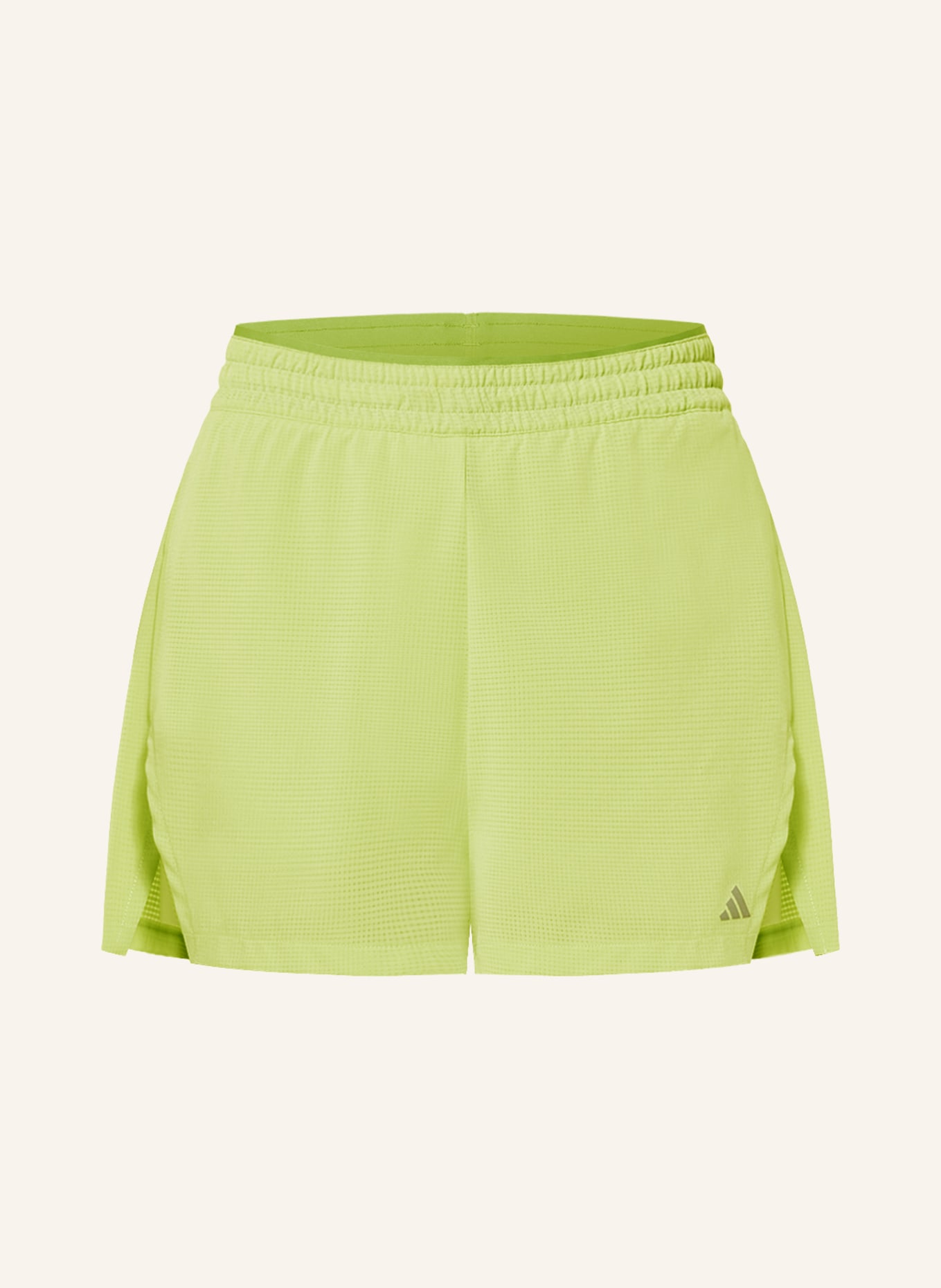 adidas 2-in-1 training shorts HIIT HEAT.RDY, Color: LIGHT GREEN (Image 1)
