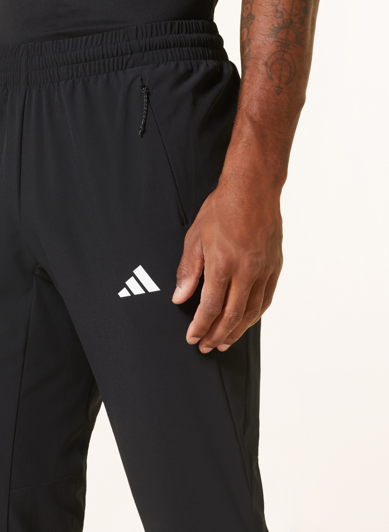 adidas Running pants OWN THE RUN ASTRO, Color: BLACK (Image 5)
