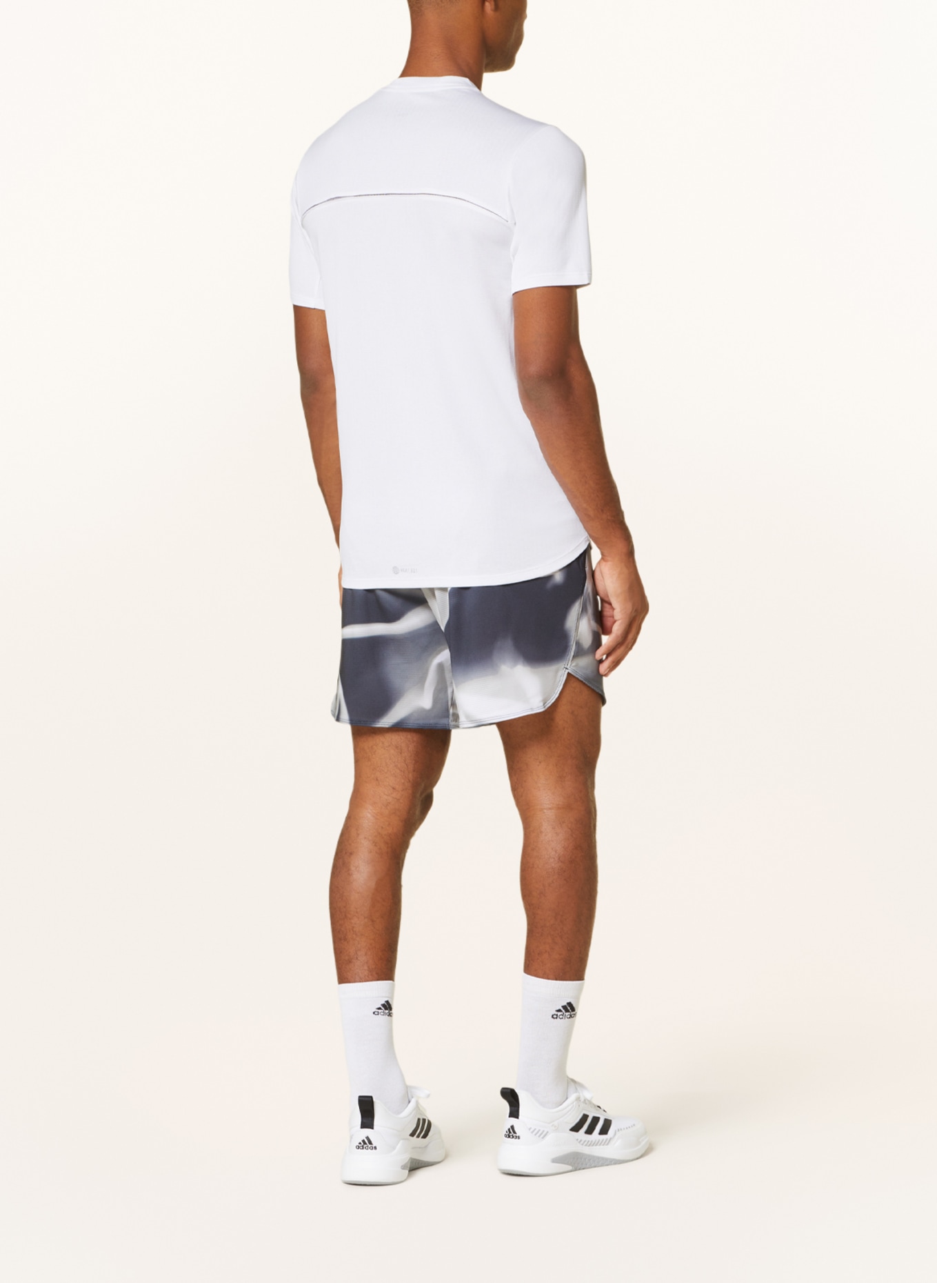 adidas T-shirt DESIGNED 4 TRAINING HEAT.RDY HIIT, Color: WHITE (Image 3)